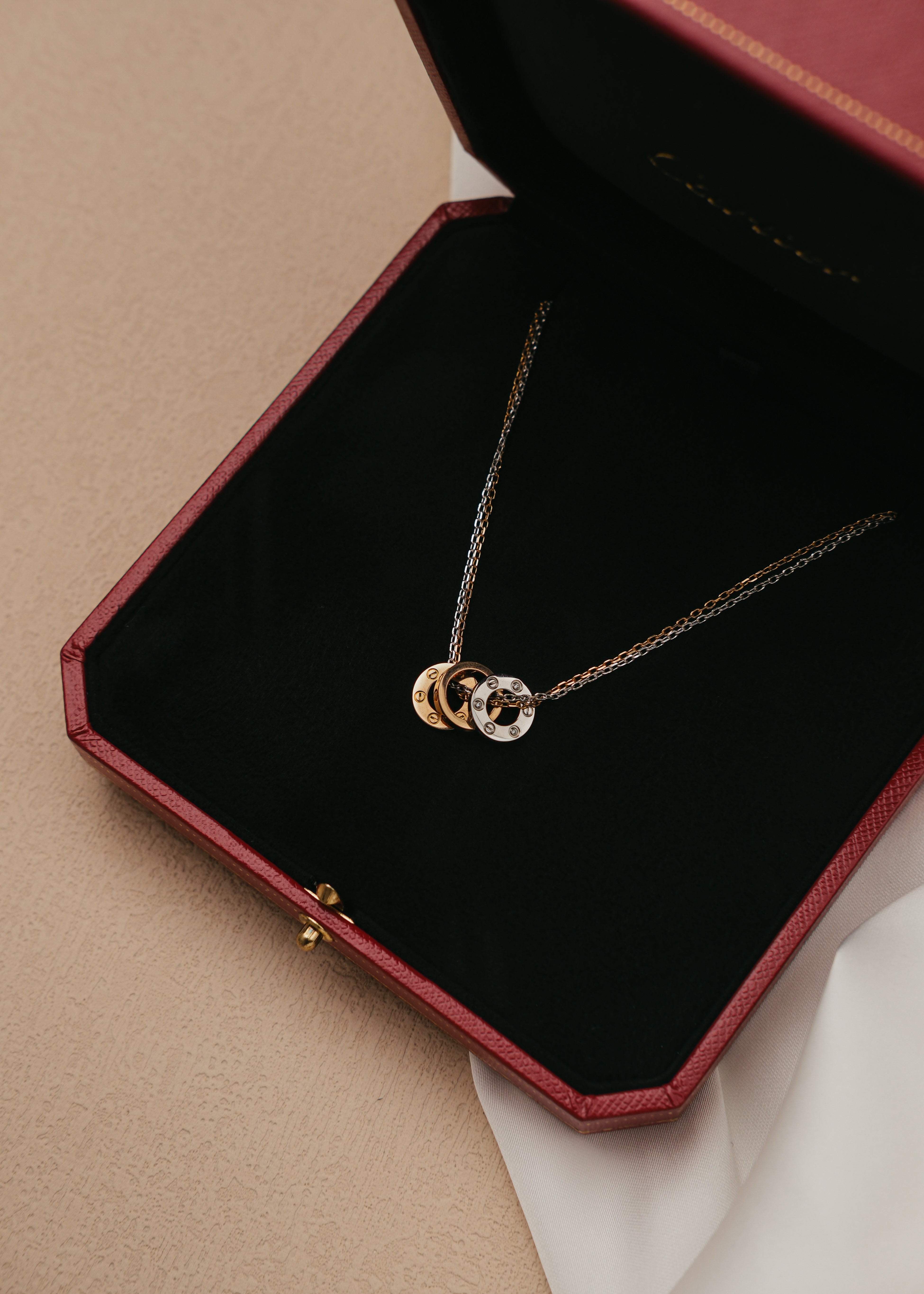 Cartier Love Pendant Necklace (Box)