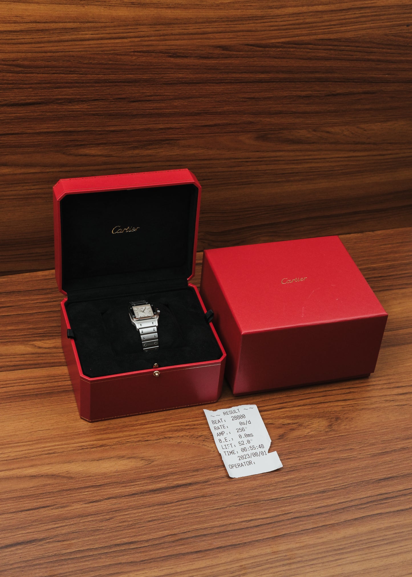 2000s Cartier Santos Galbee (Box)