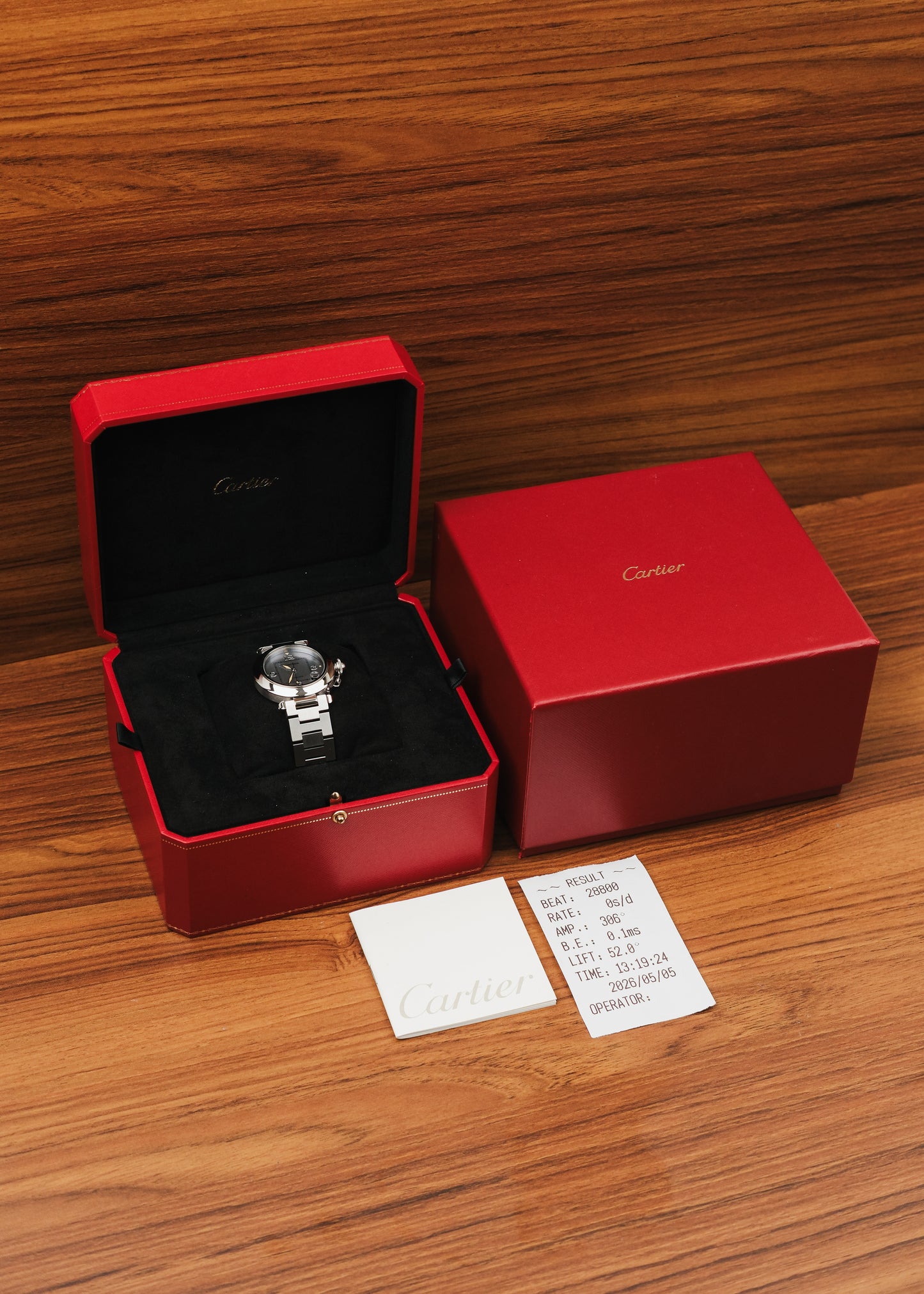 2000s Cartier Pasha "Mother of Pearl"