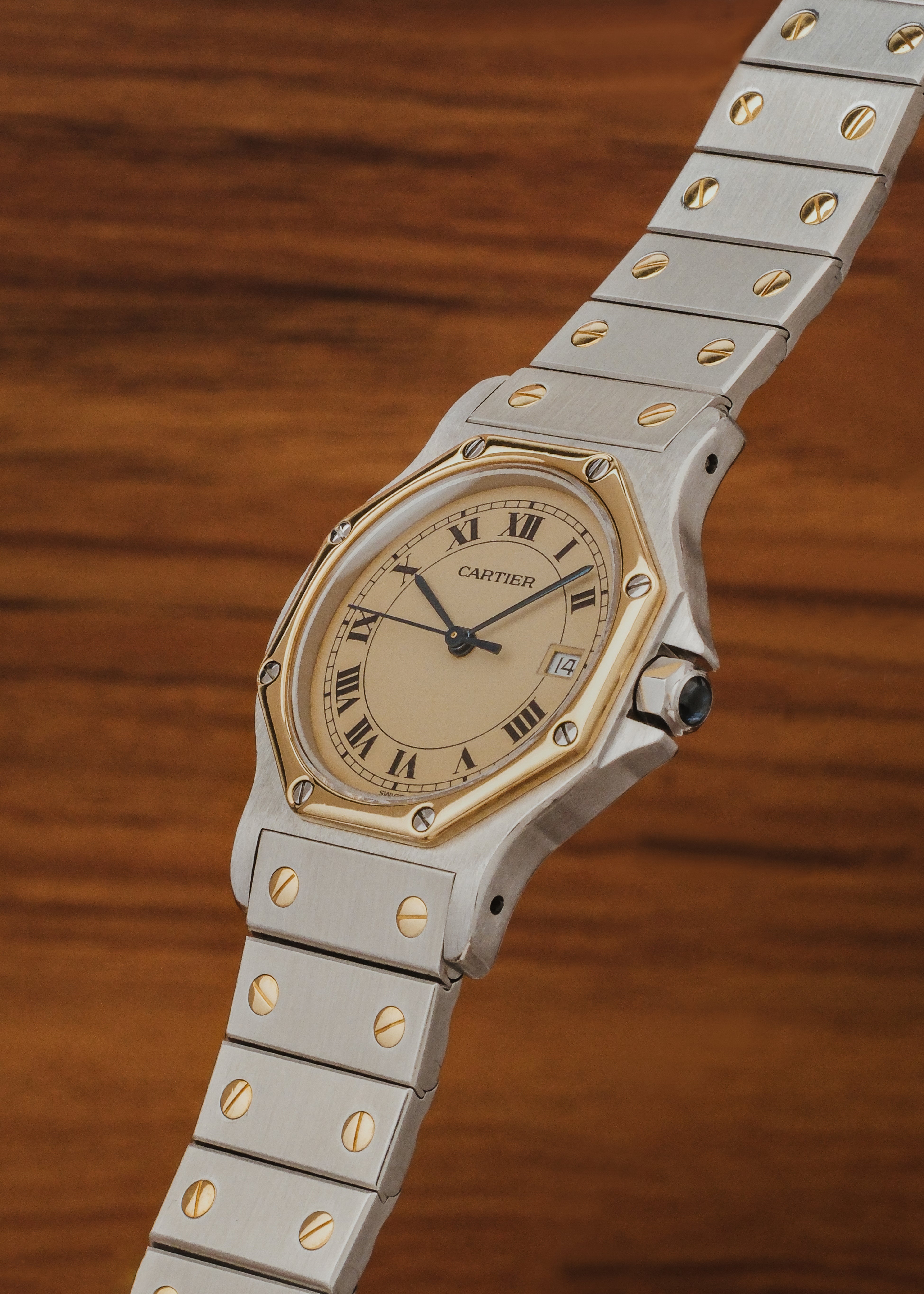 1990s Cartier Santos Octagon