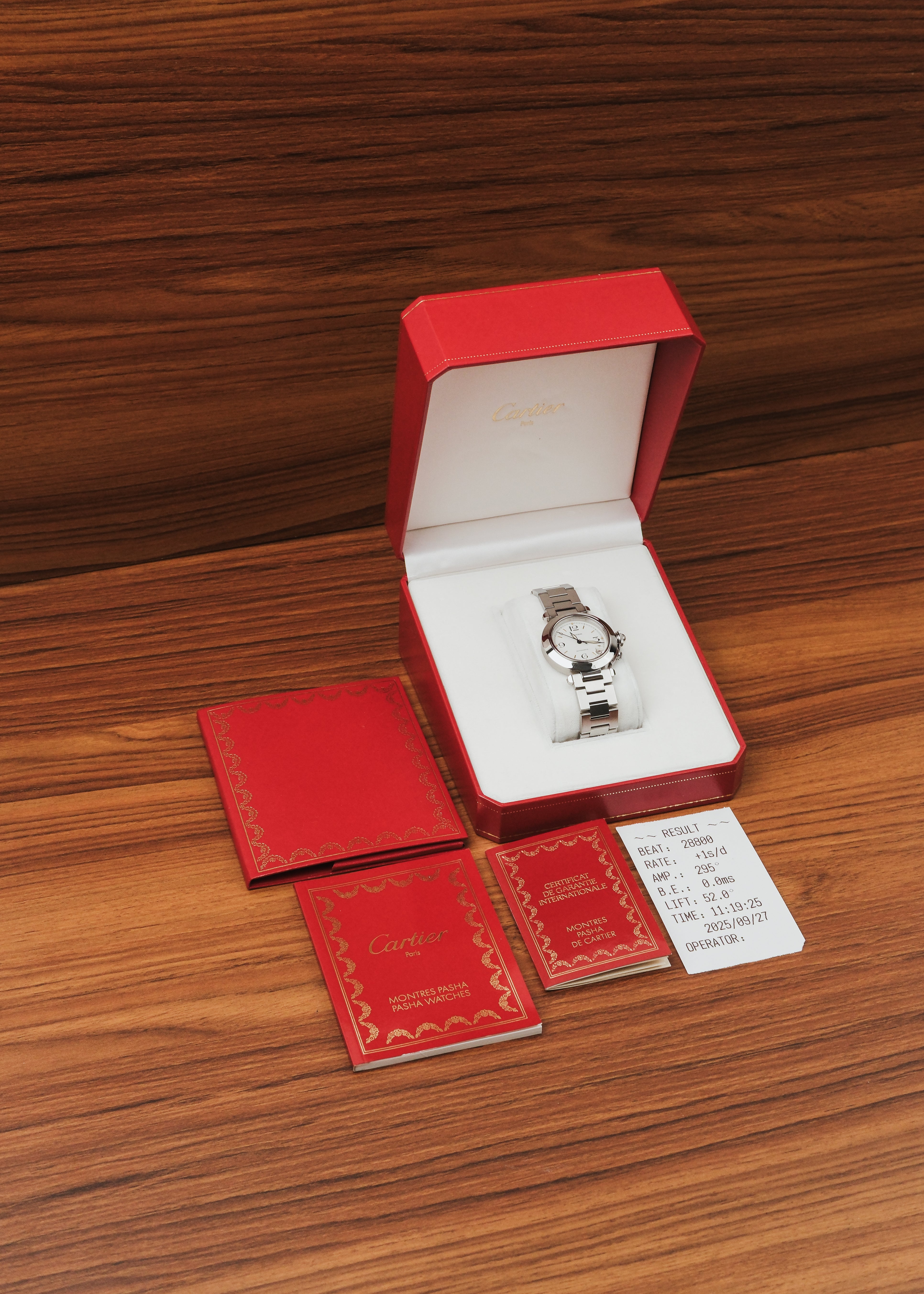 1998 Cartier Pasha (Box & Papers)