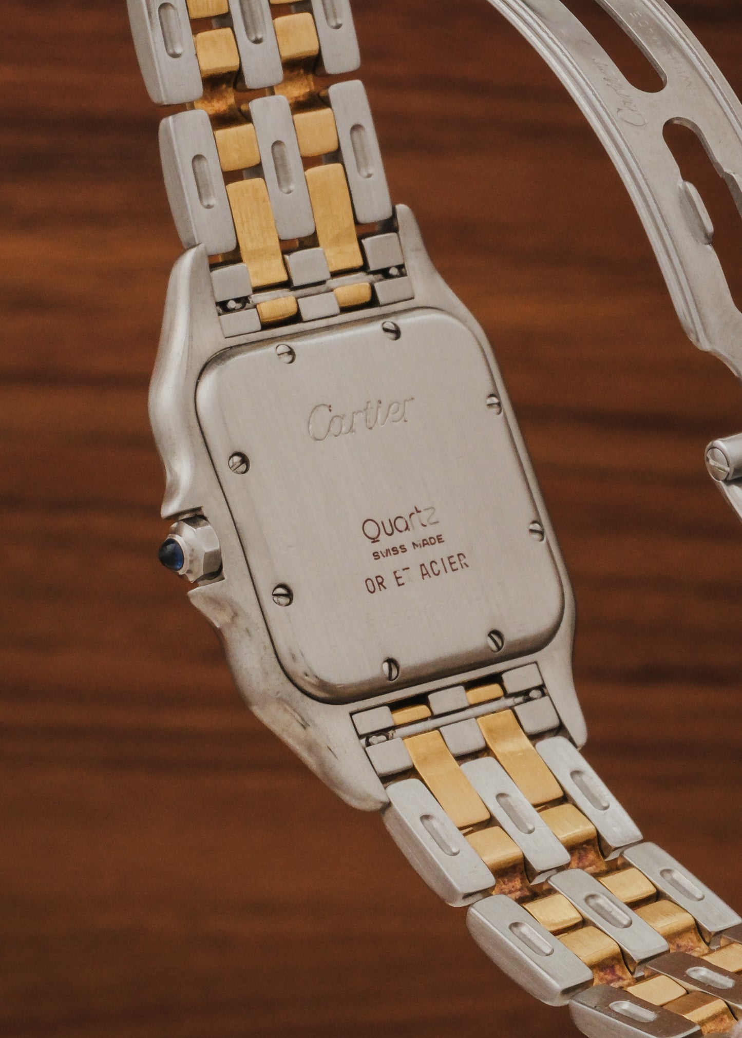 1990s Cartier Panthere "2 Row Bracelet" (Box)