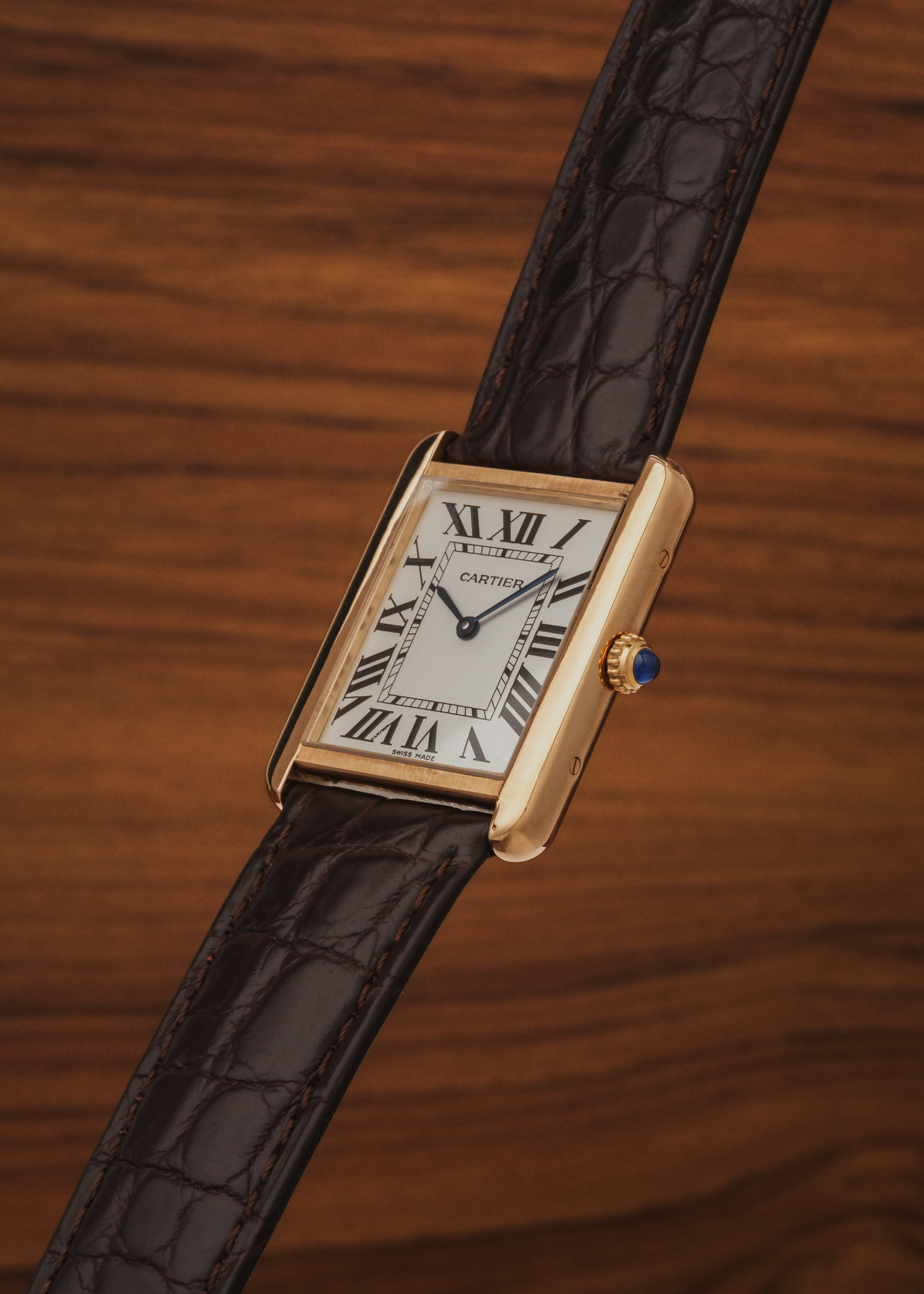 2018 Cartier Tank Solo 18K Gold (Box & Papers)