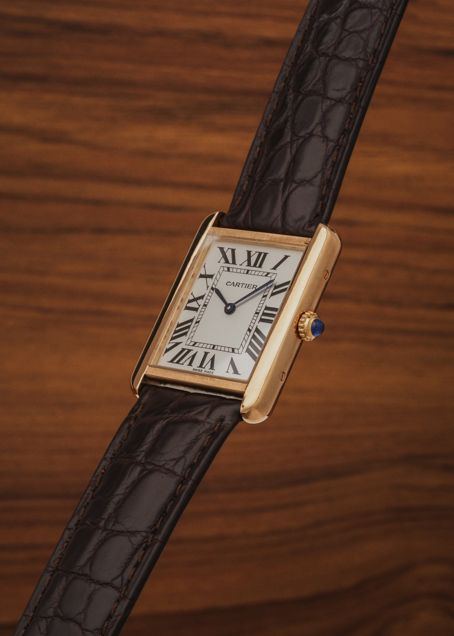 2018 Cartier Tank Solo 18K Gold (Box & Papers)