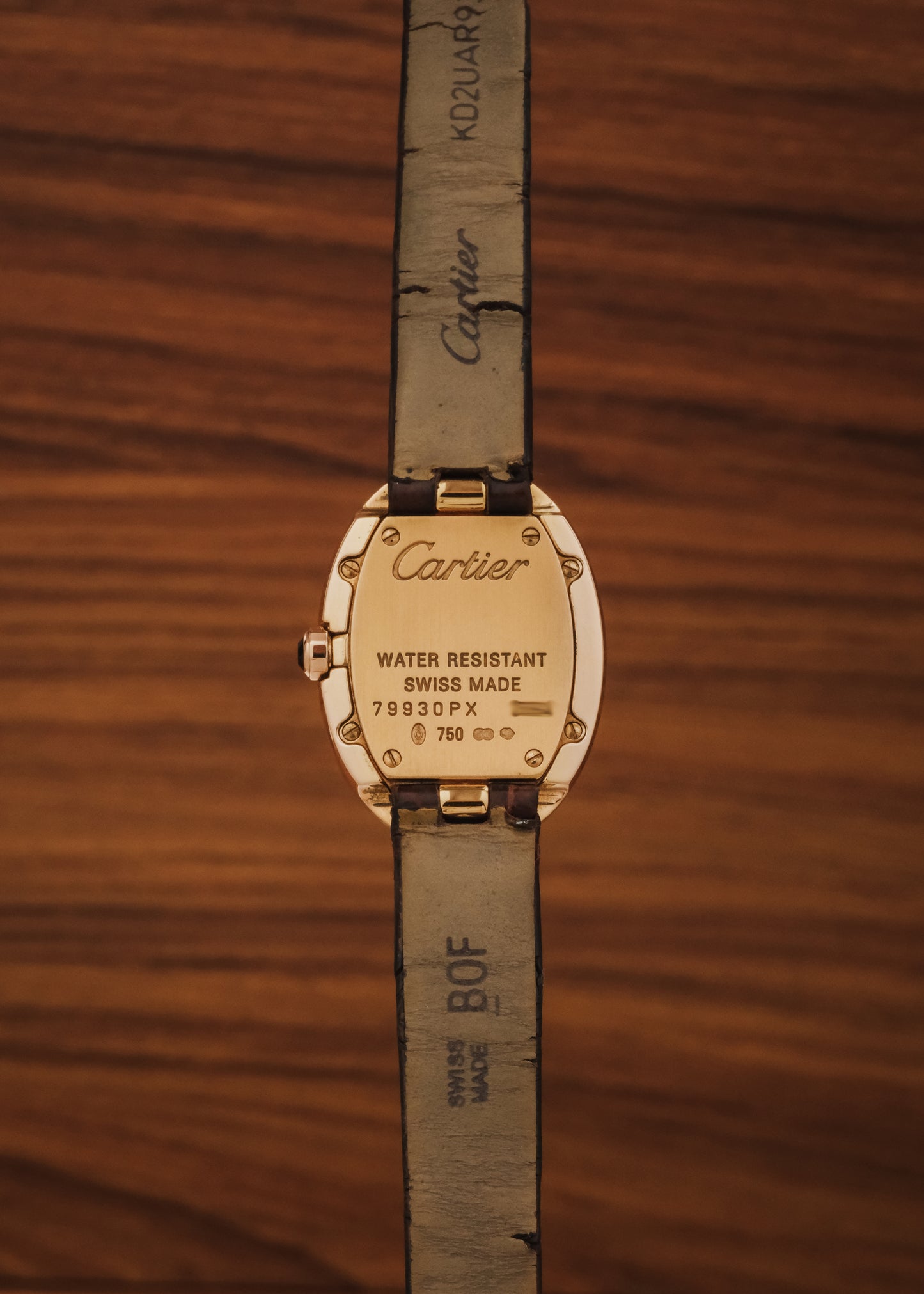 2010 Cartier Baignoire 18K Gold (Box & Papers)