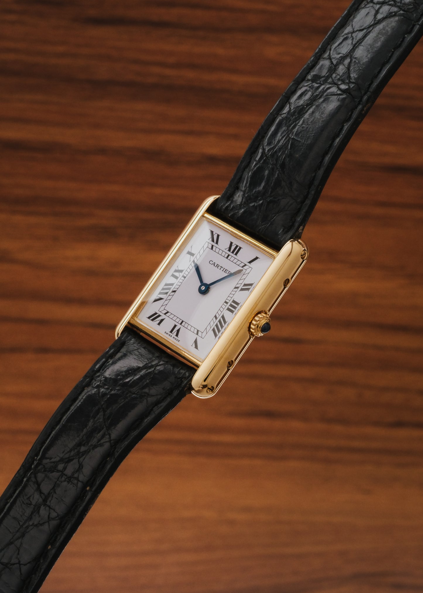 1980s Cartier Tank Louis 18K Gold