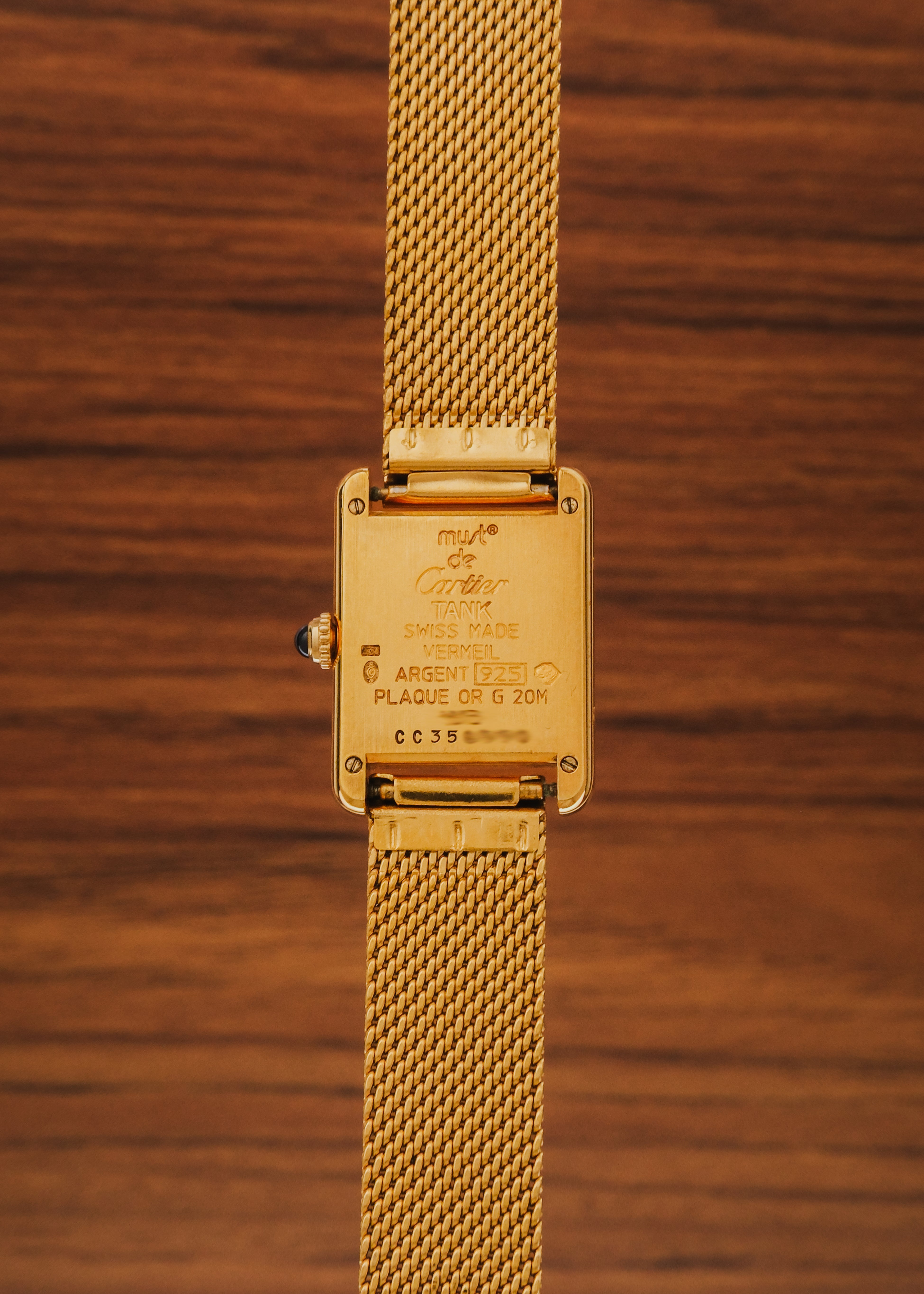 1990s Must de Cartier Tank