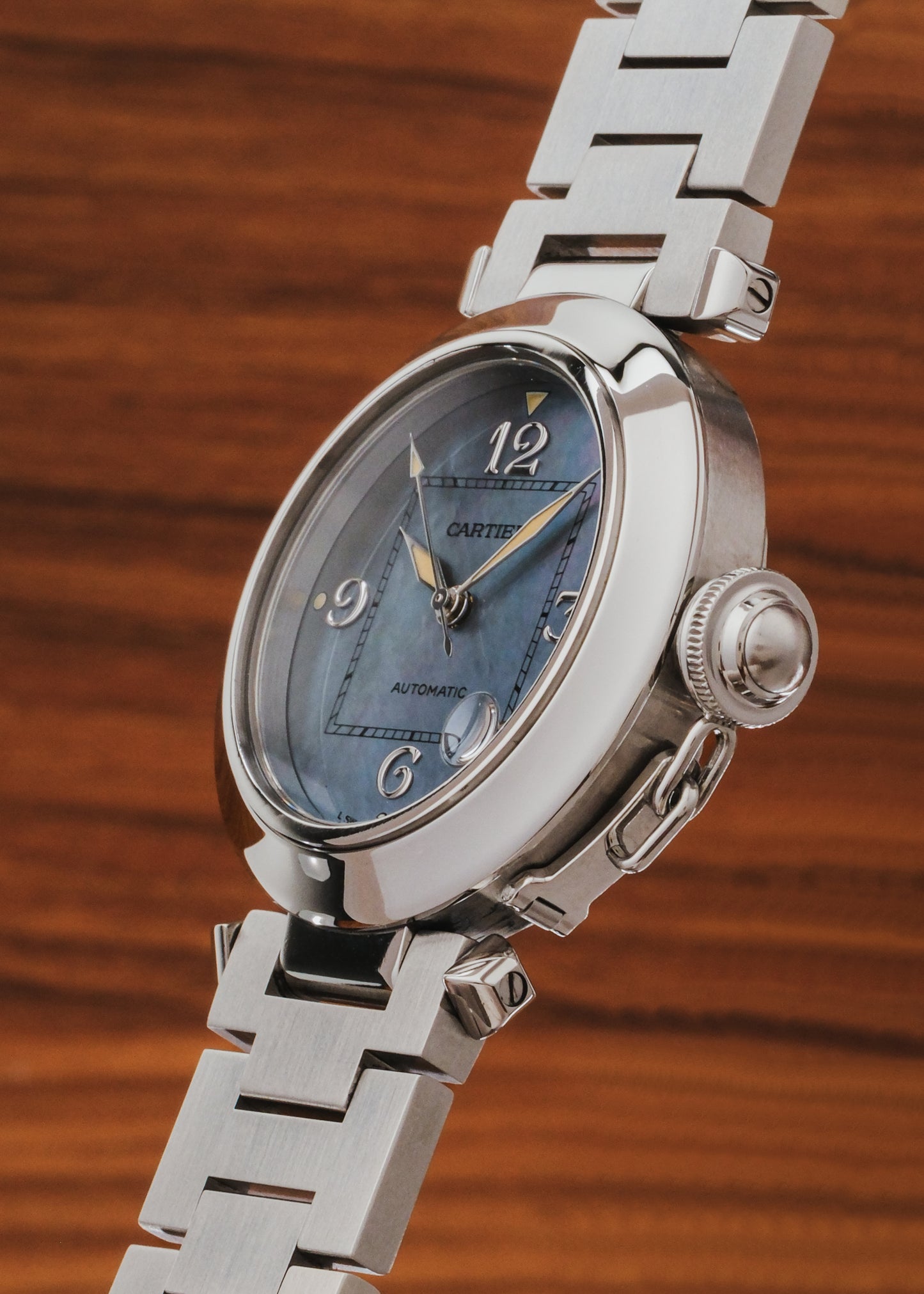 2000s Cartier Pasha "Mother of Pearl"