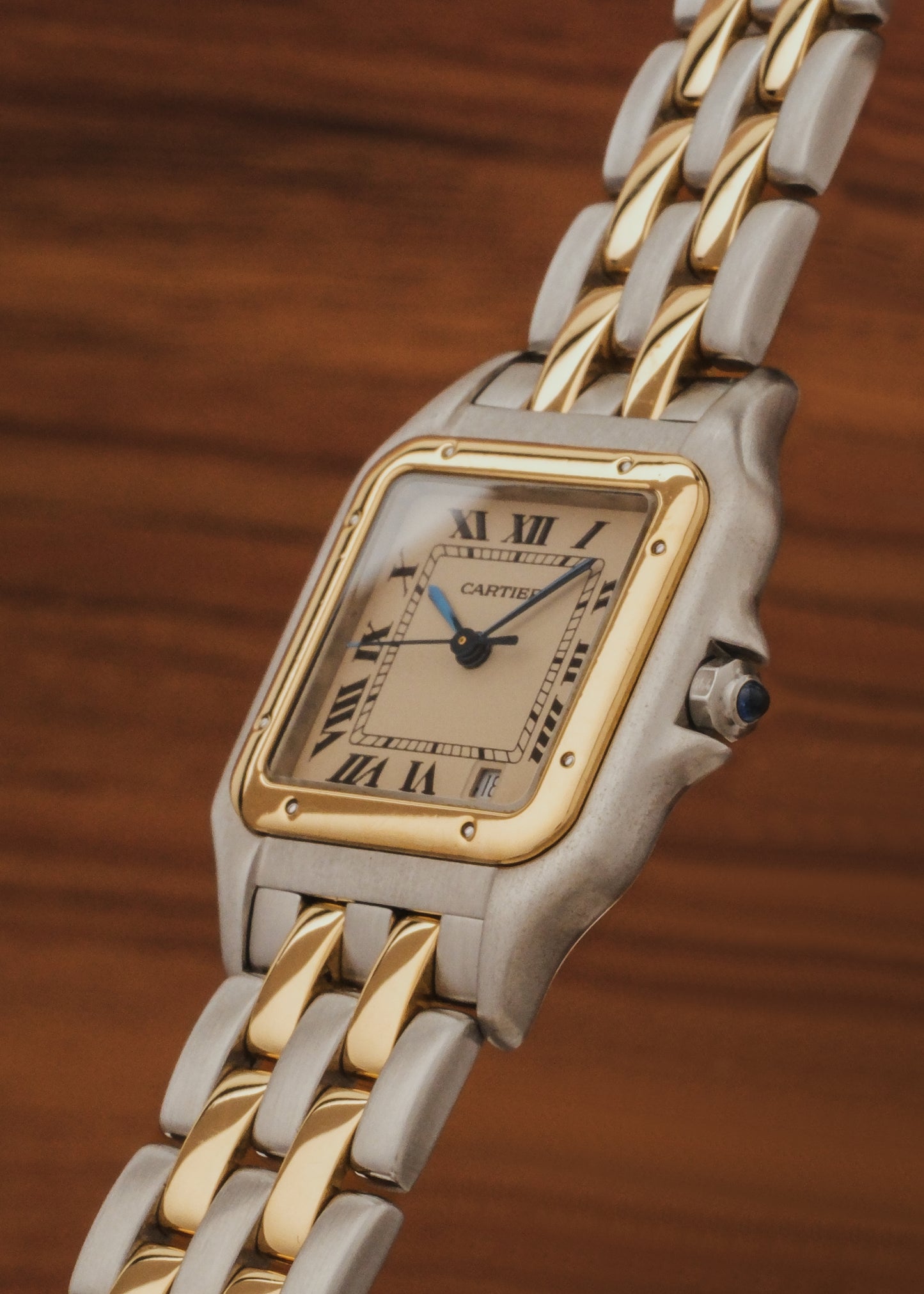 1990s Cartier Panthere "2 Row Bracelet" (Box)