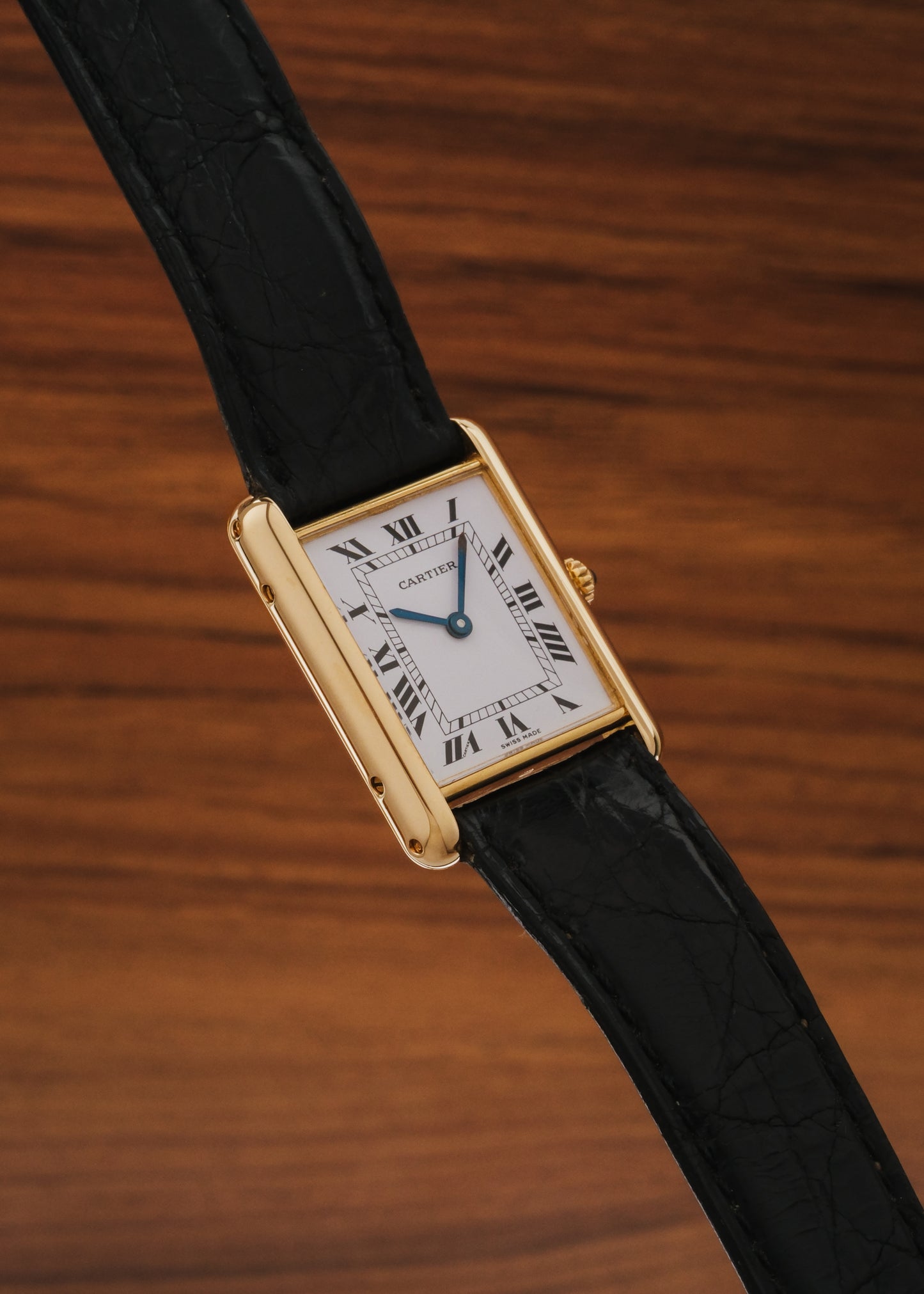 1980s Cartier Tank Louis 18K Gold