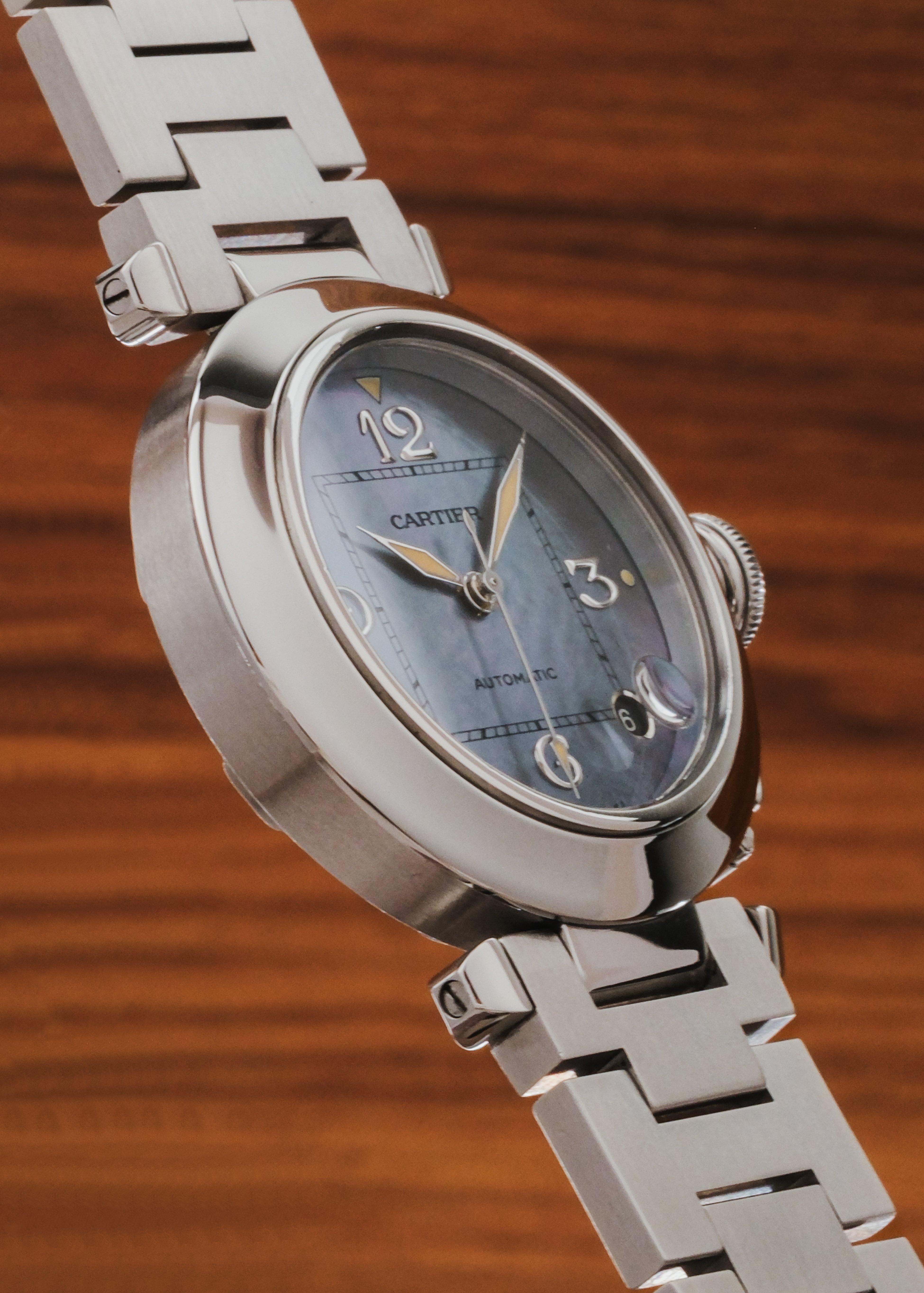 2000s Cartier Pasha "Mother of Pearl"