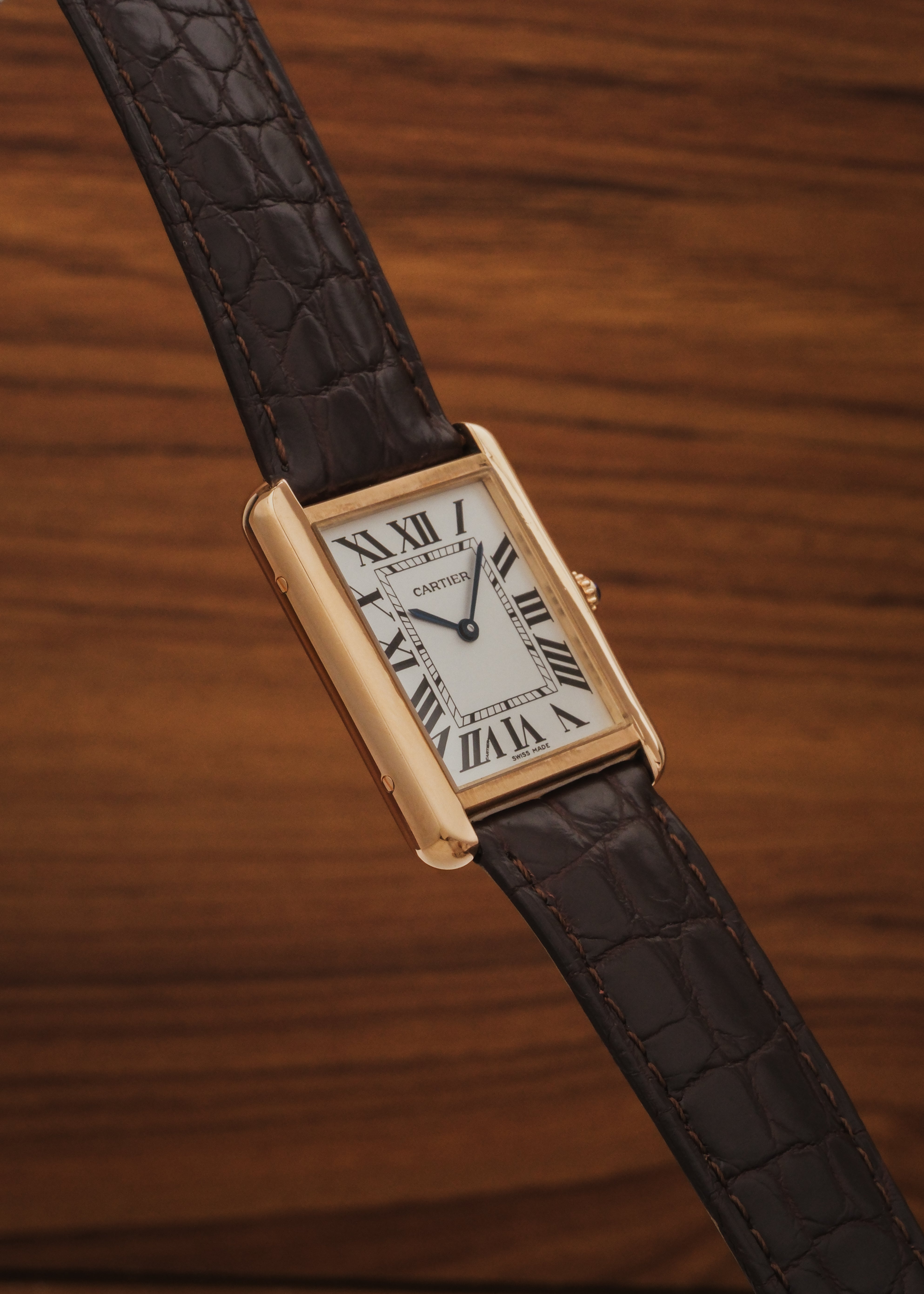 2018 Cartier Tank Solo 18K Gold (Box & Papers)