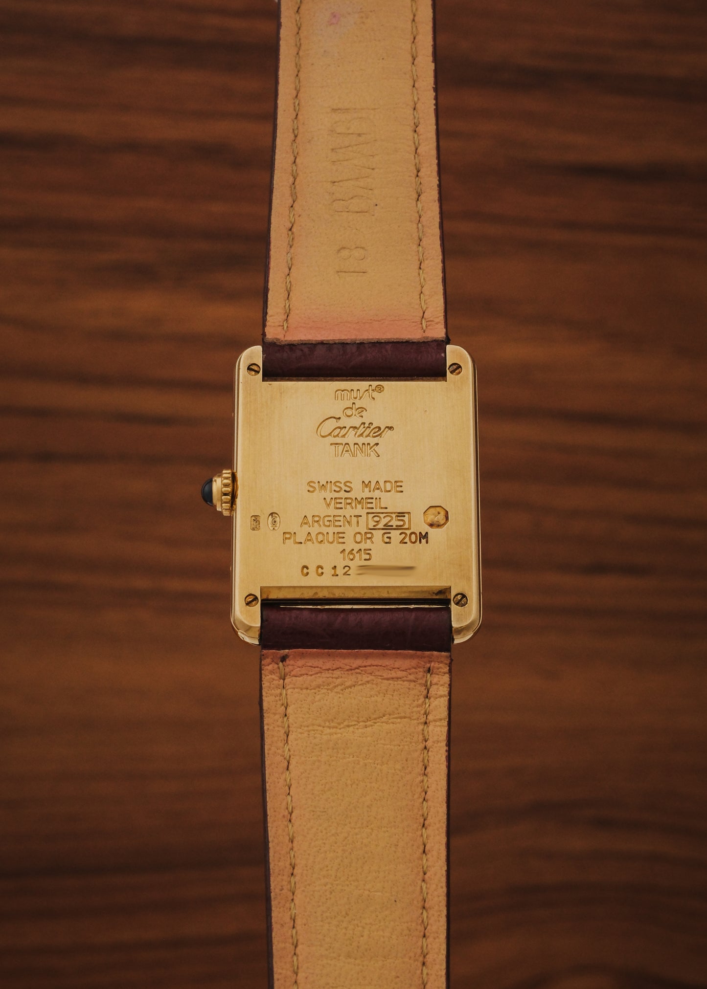 1990s Must de Cartier Tank