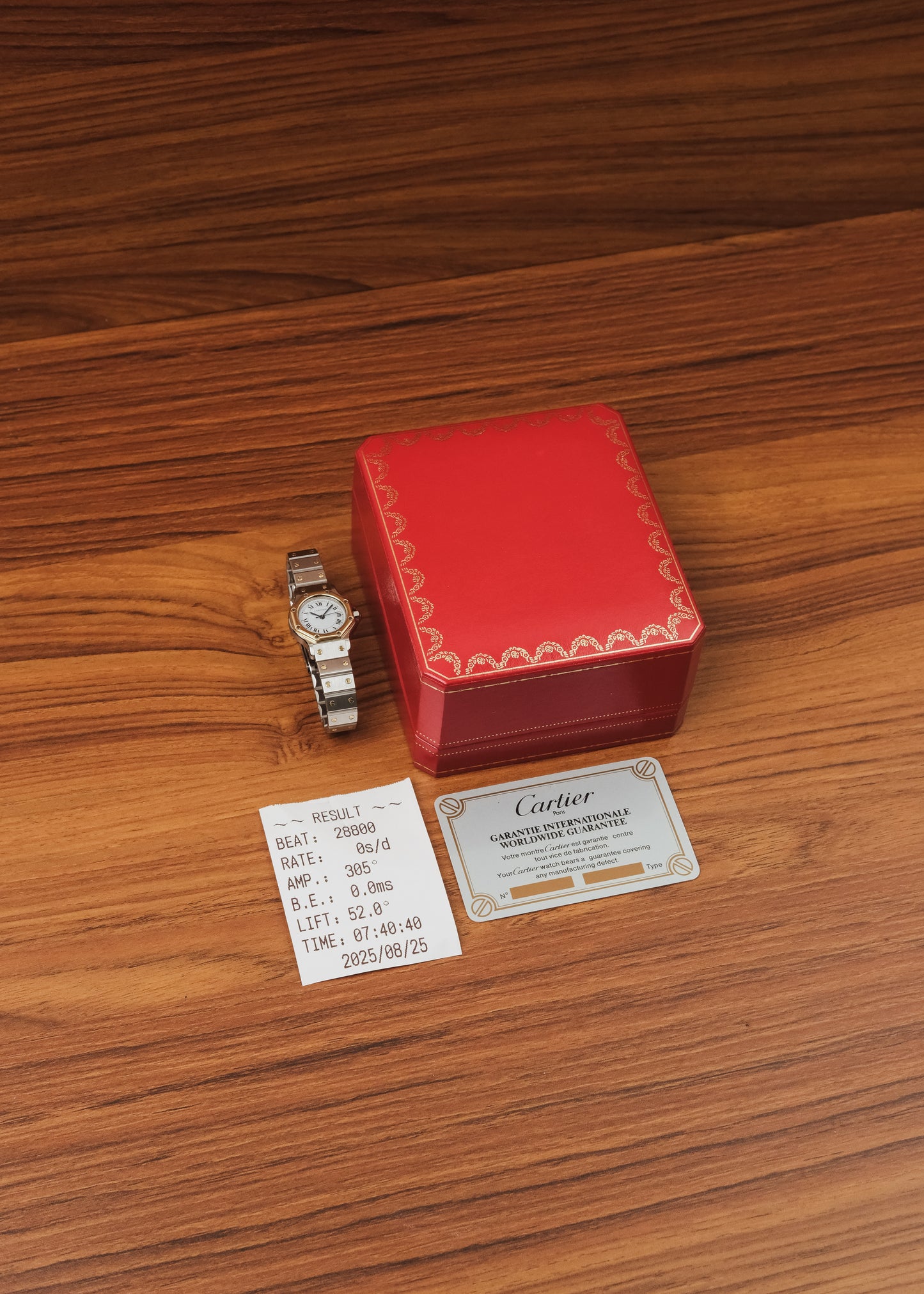 1980s Cartier Santos Octagon (Box & Papers)