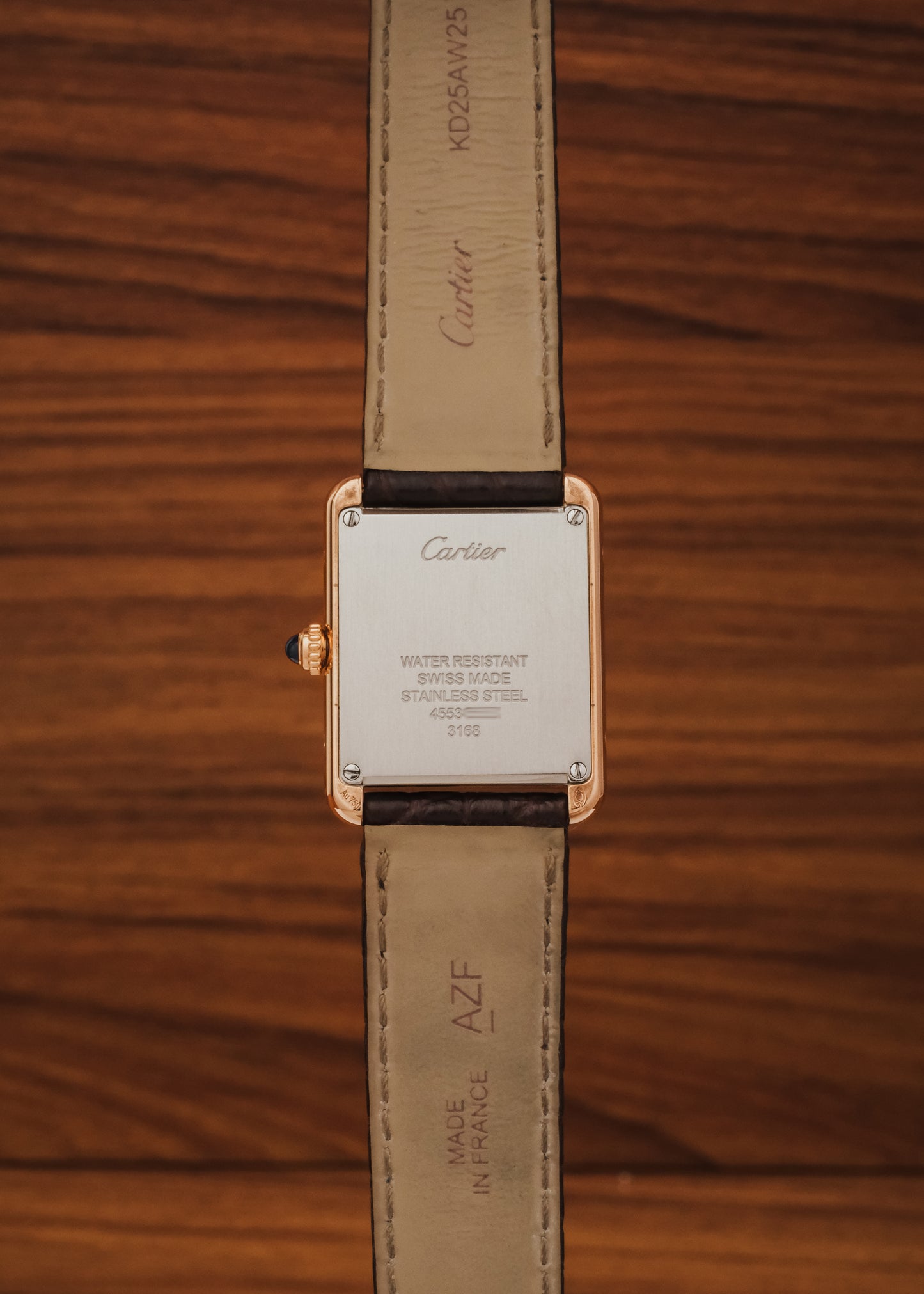 2020 Cartier Tank Solo 18K Gold (Box & Papers)