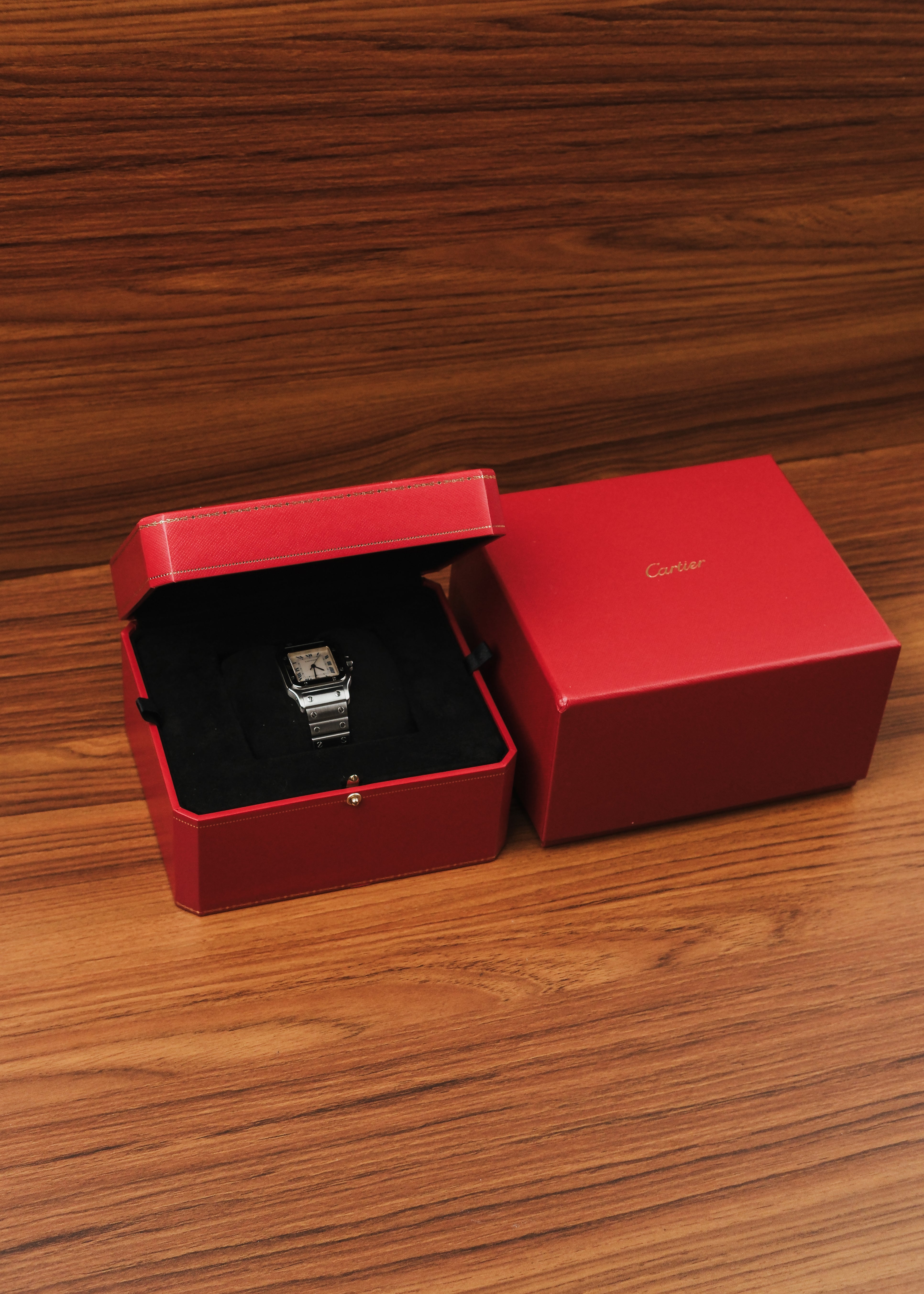 2000s Cartier Santos Galbee (Box)