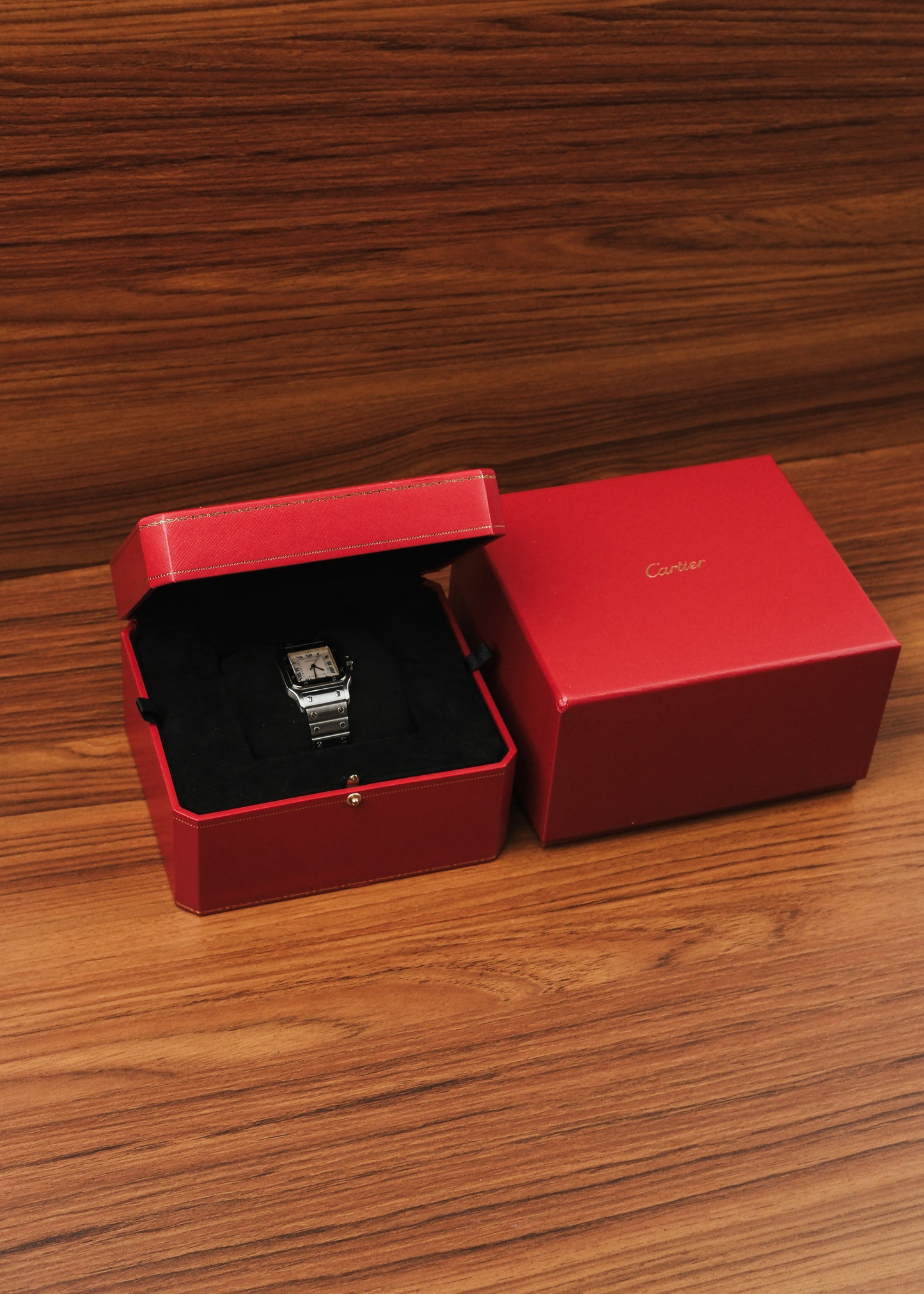 2000s Cartier Santos Galbee (Box)
