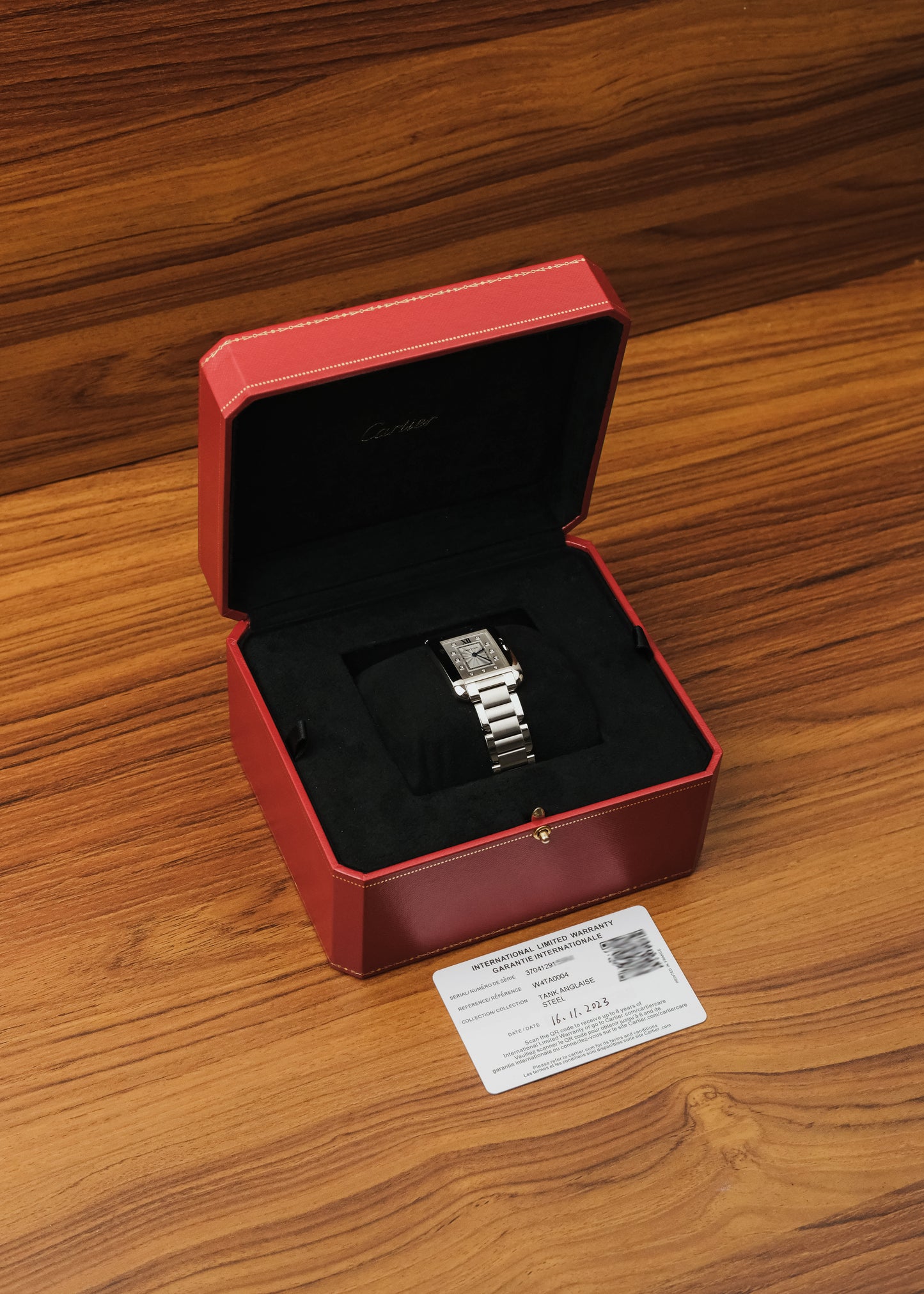 2023 Cartier Tank Anglaise (Box & Papers)