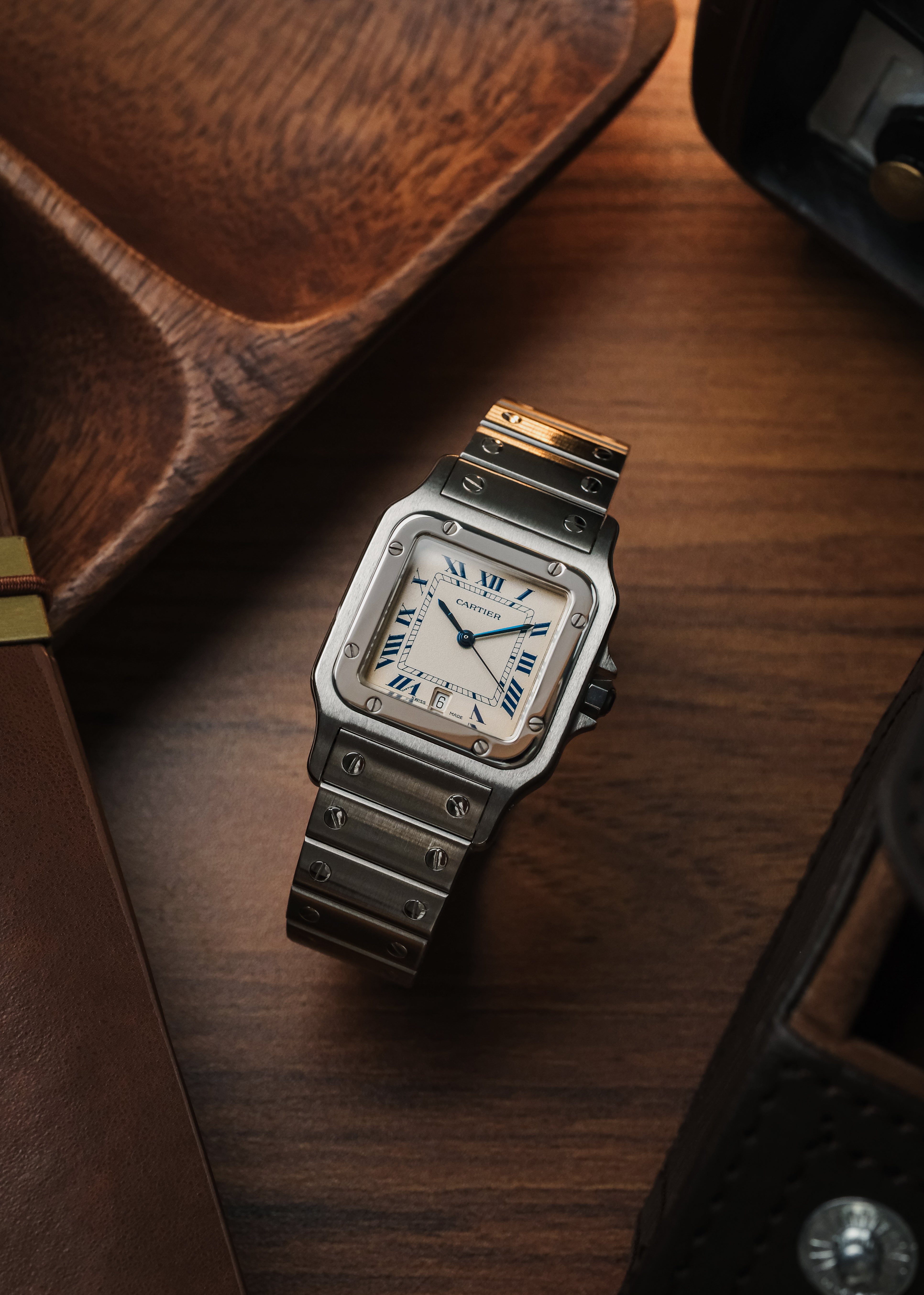 2000s Cartier Santos Galbee (Box)