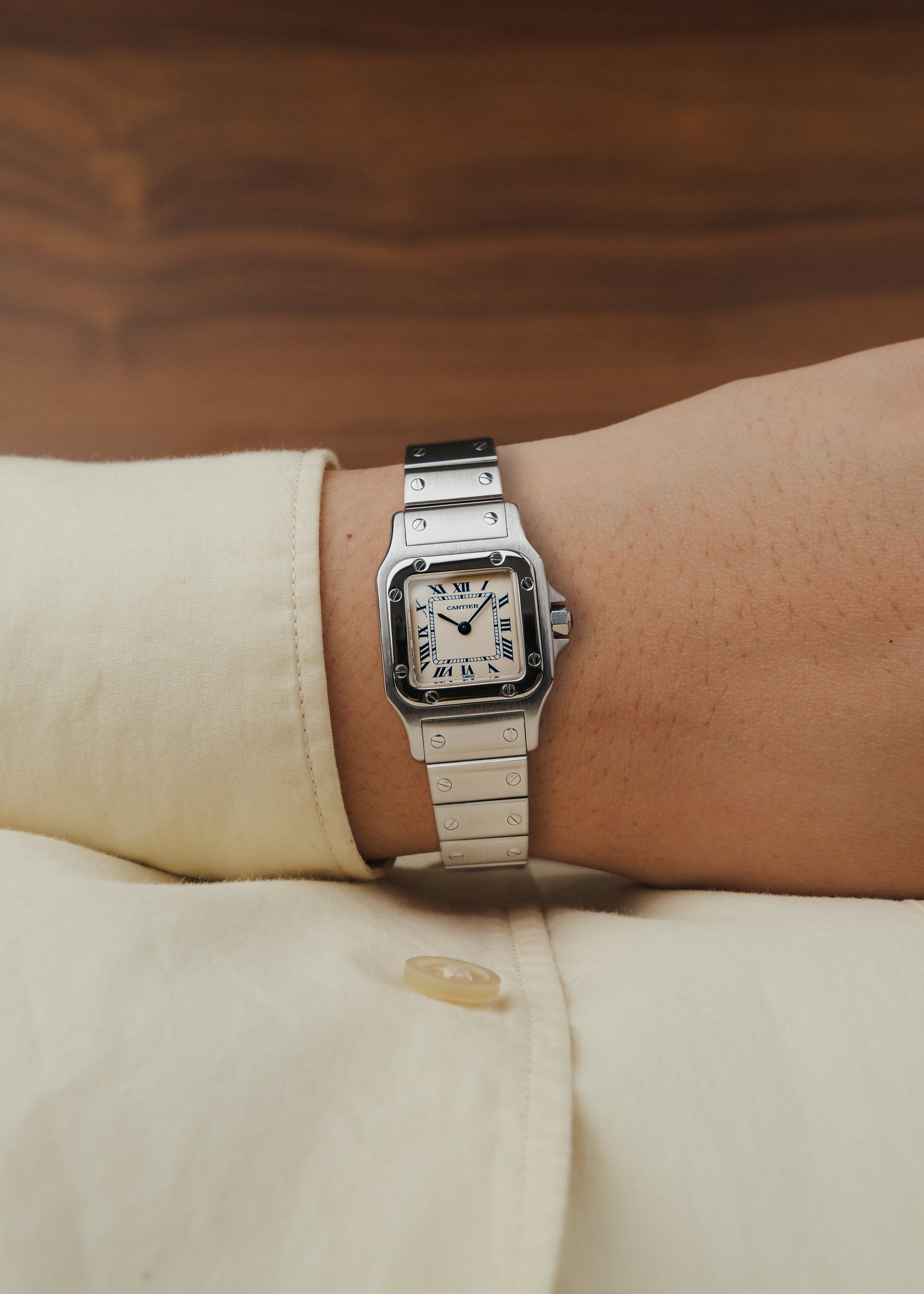 1990s Cartier Santos Galbee (Box)