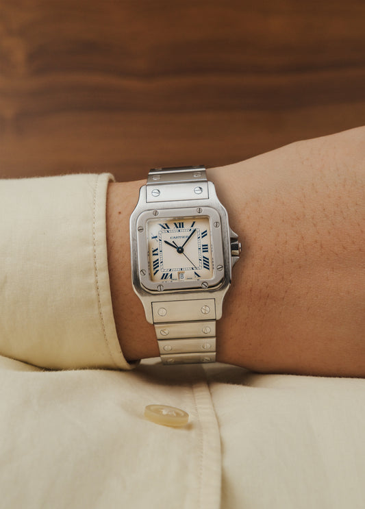 2000s Cartier Santos Galbee (Box)