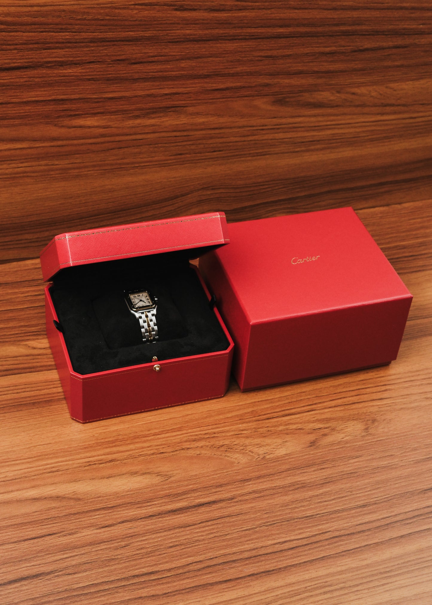 1990s Cartier Panthere "1 Row Bracelet" (Box)