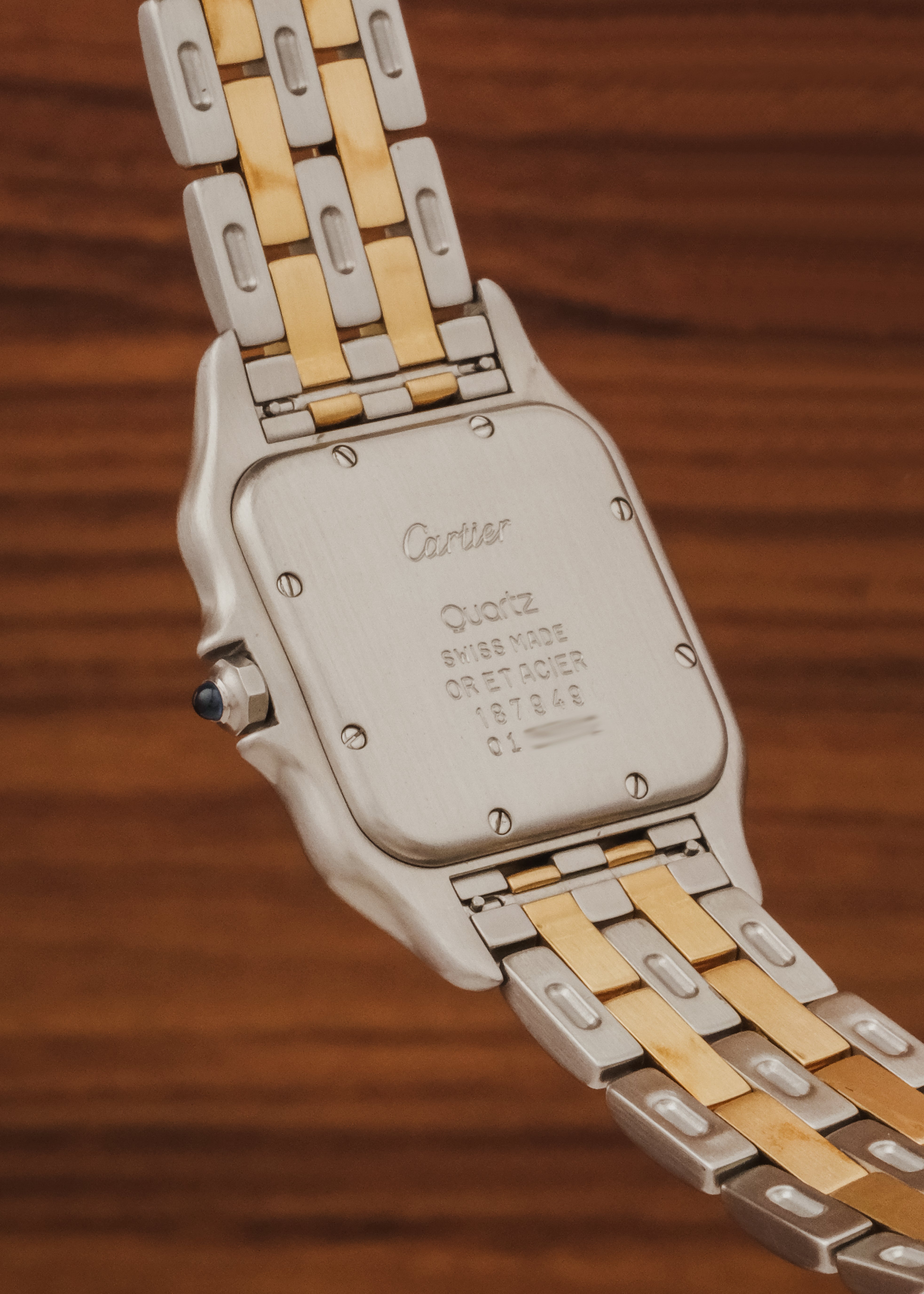 1993 Cartier Panthere "2 Row Bracelet" (Box & Papers) *ON HOLD*