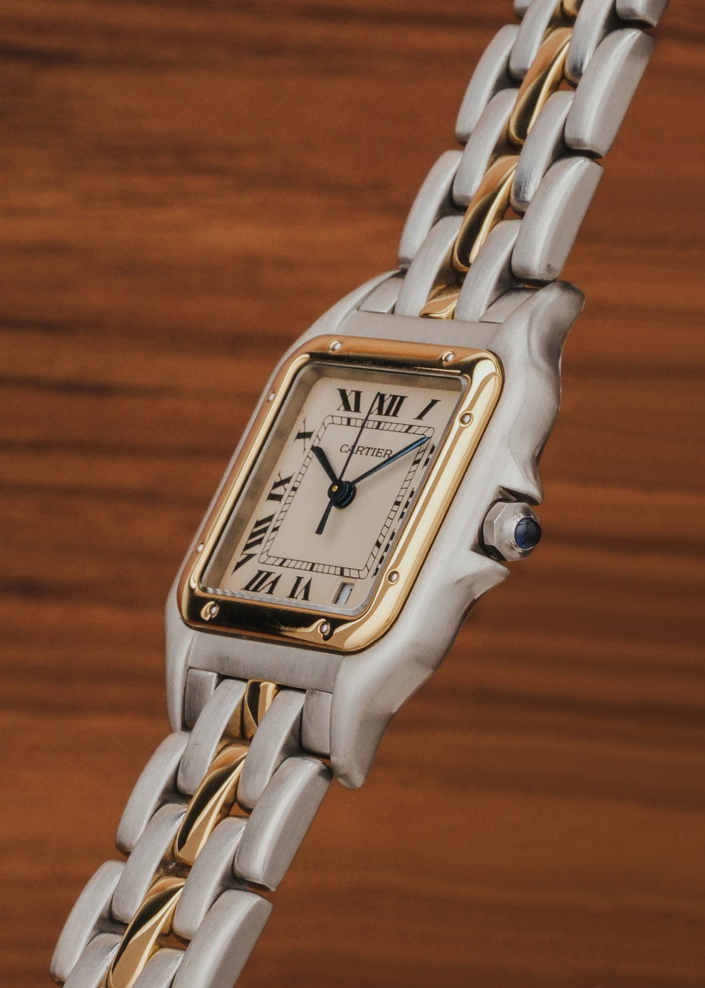 1990s Cartier Panthere "1 Row Bracelet" (Box)