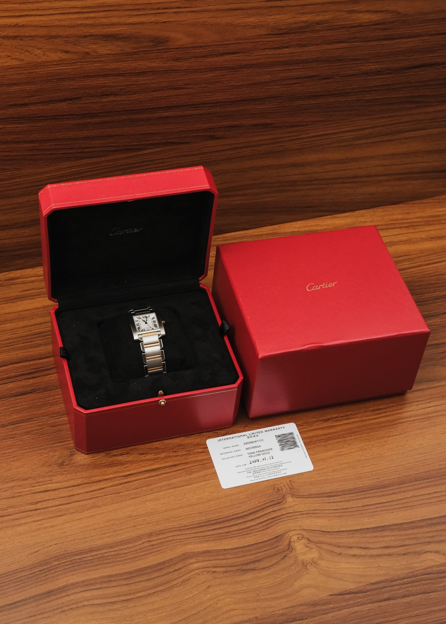 2024 Cartier Tank Francaise (Box & Papers)