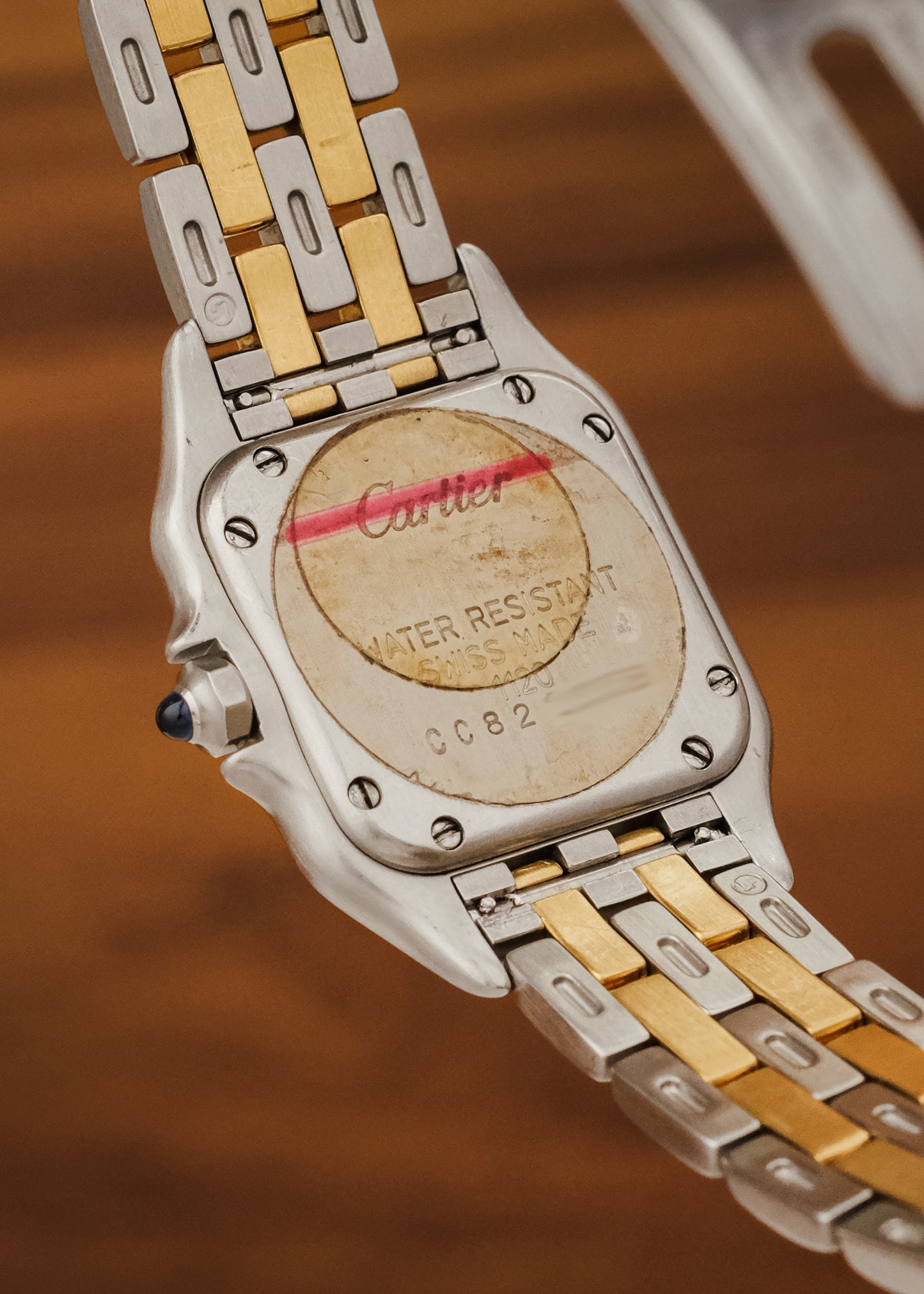 1990s Cartier Panthere "2 Row Bracelet"