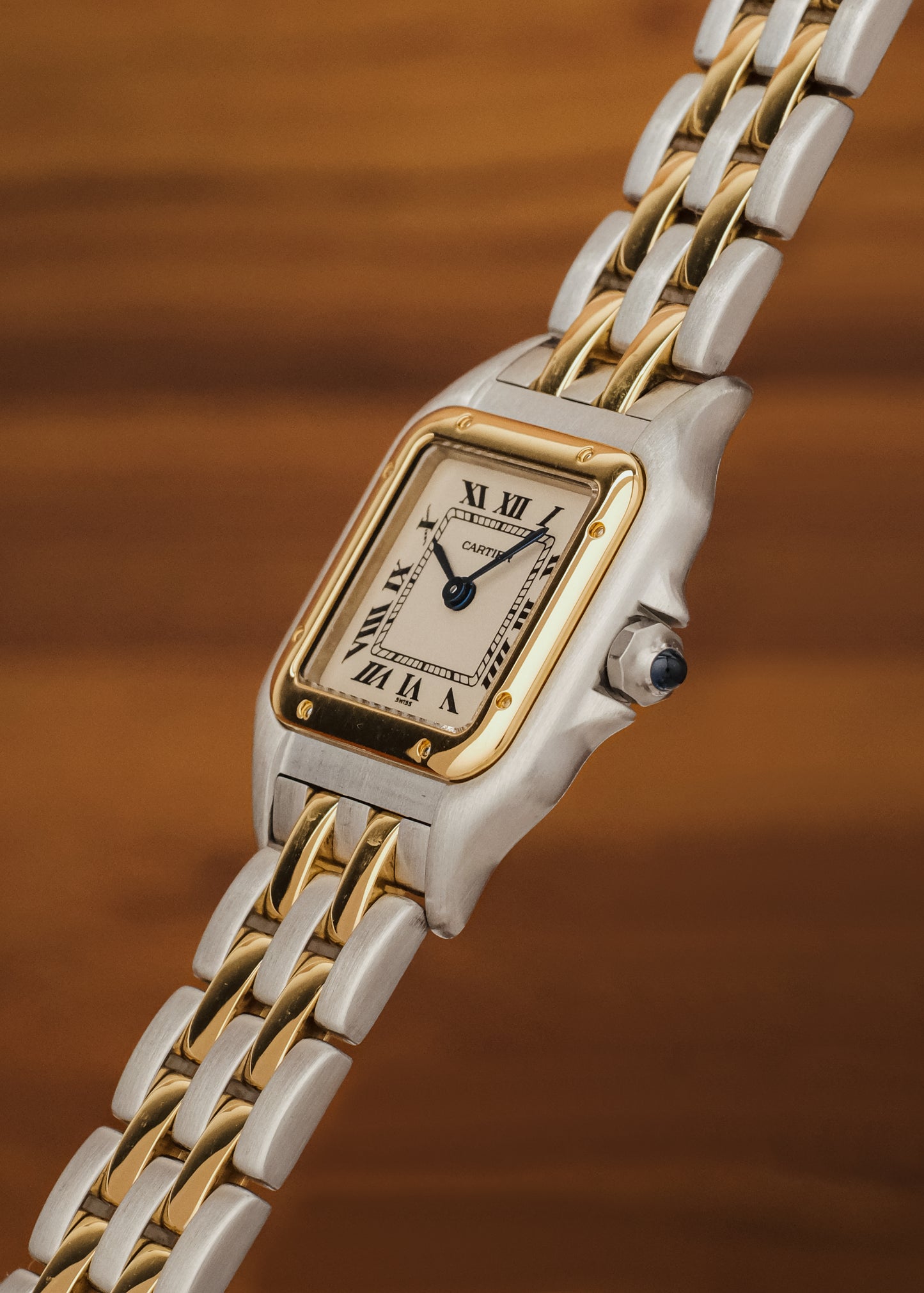 1990s Cartier Panthere "2 Row Bracelet"