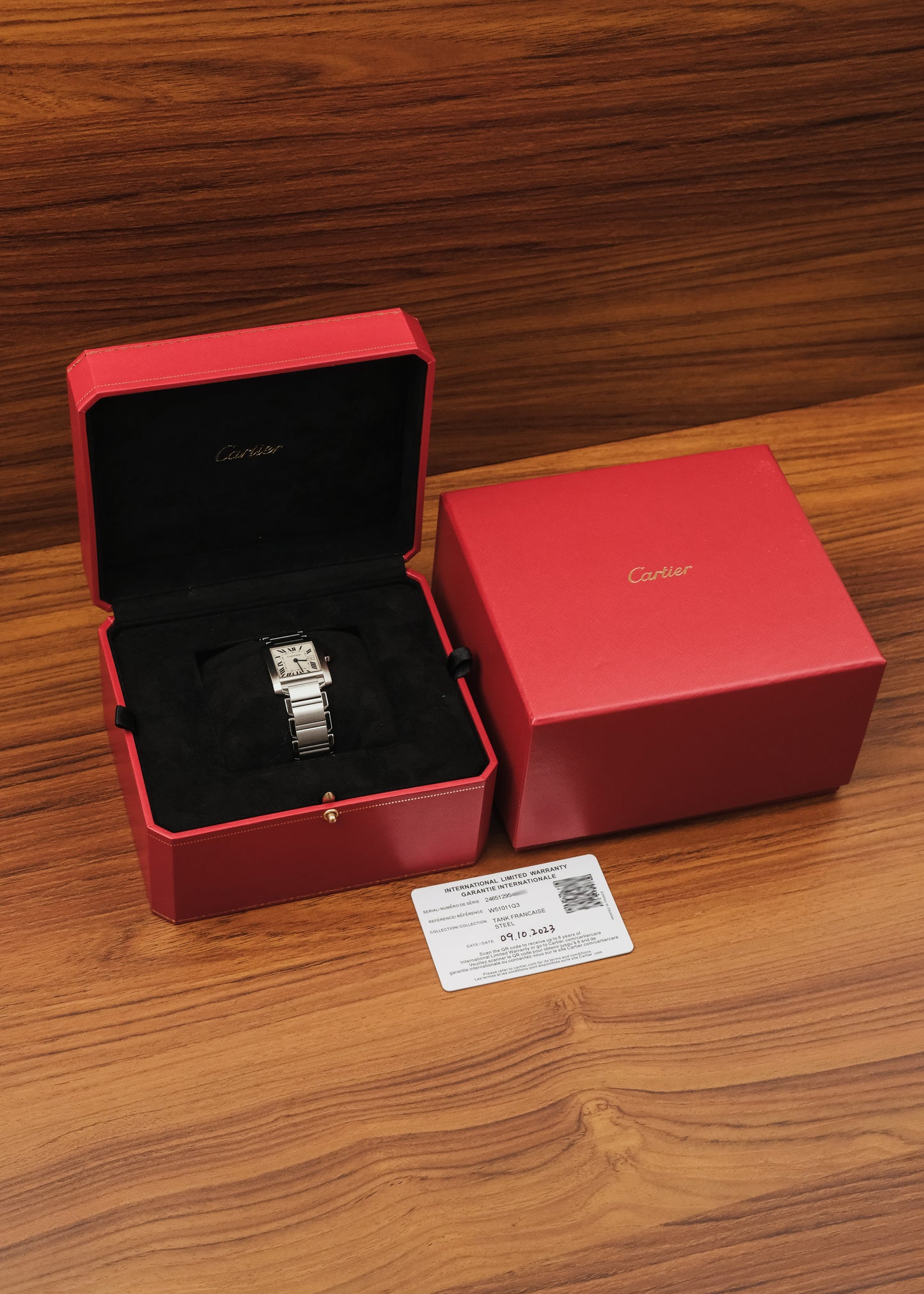 2023 Cartier Tank Francaise (Box & Papers)