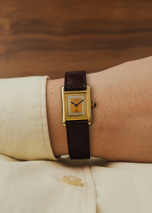 1980s Must De Cartier Tank (Box)