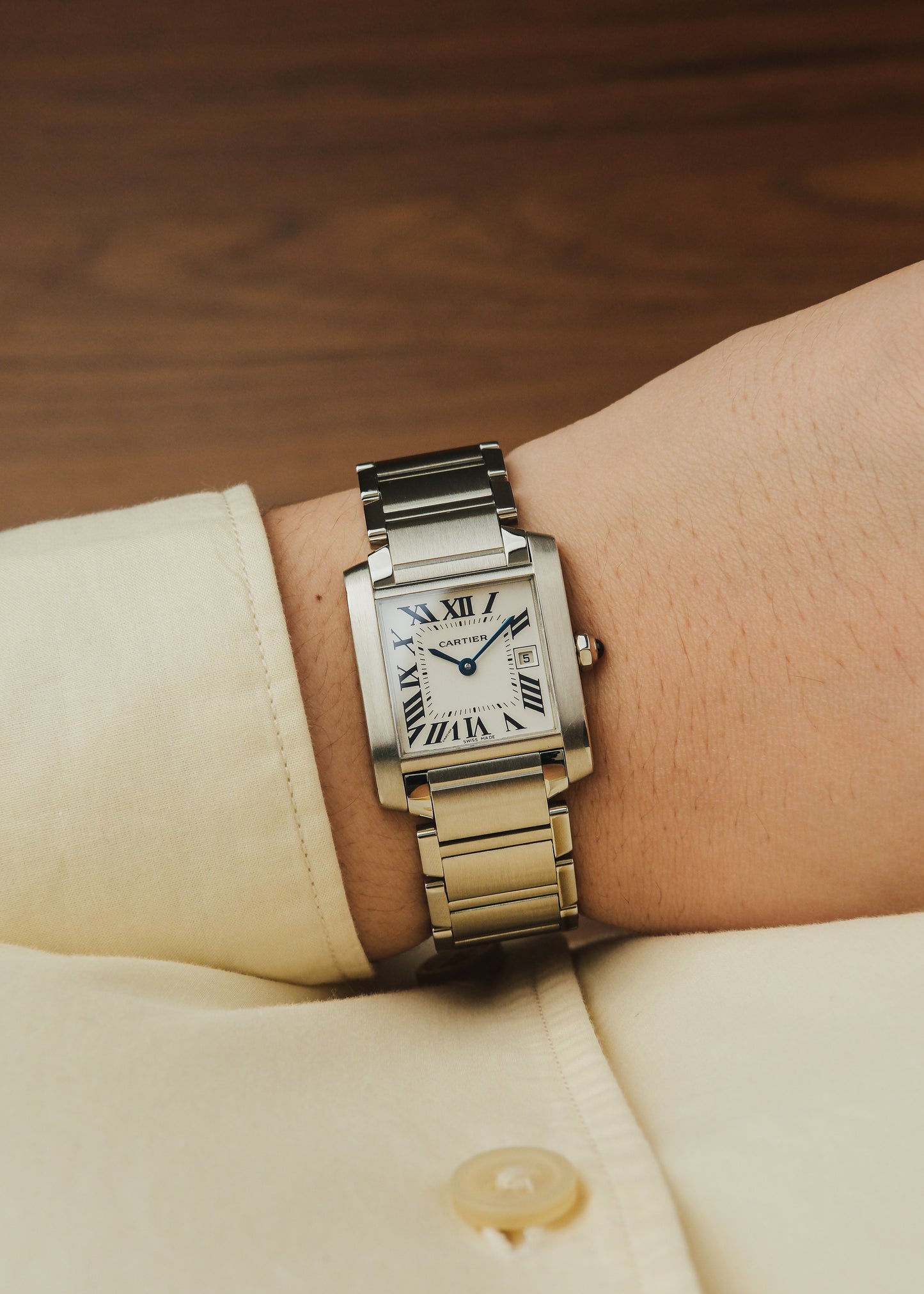 2024 Cartier Tank Francaise (Box & Papers)