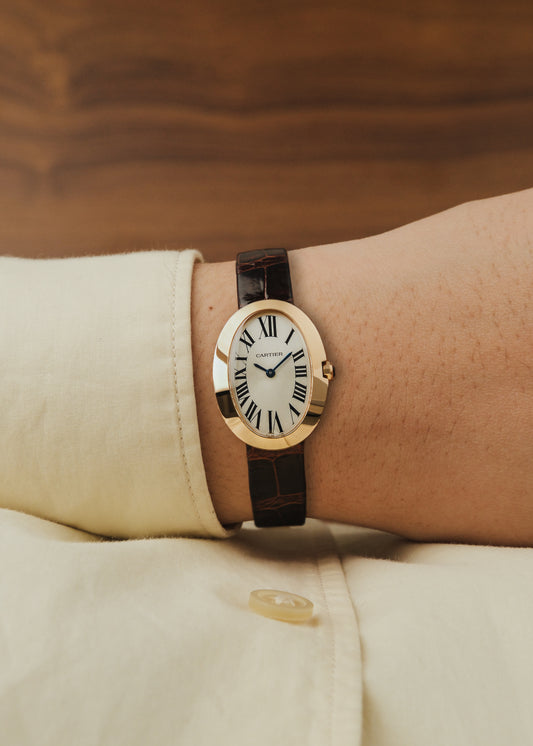 2010 Cartier Baignoire 18K Gold (Box & Papers)
