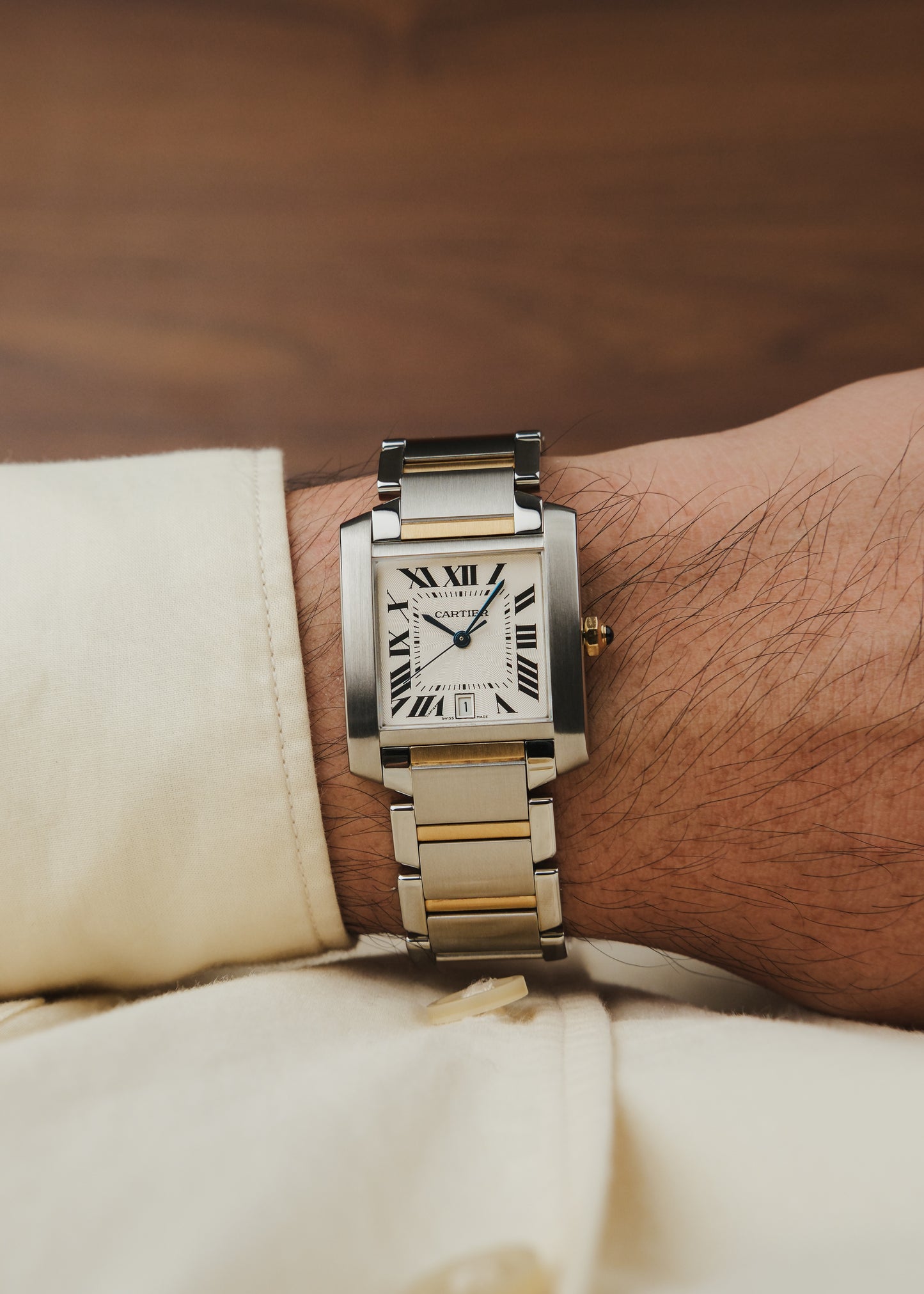 2003 Cartier Tank Francaise (Box & Papers)