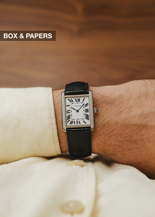 2018 Cartier Tank Solo