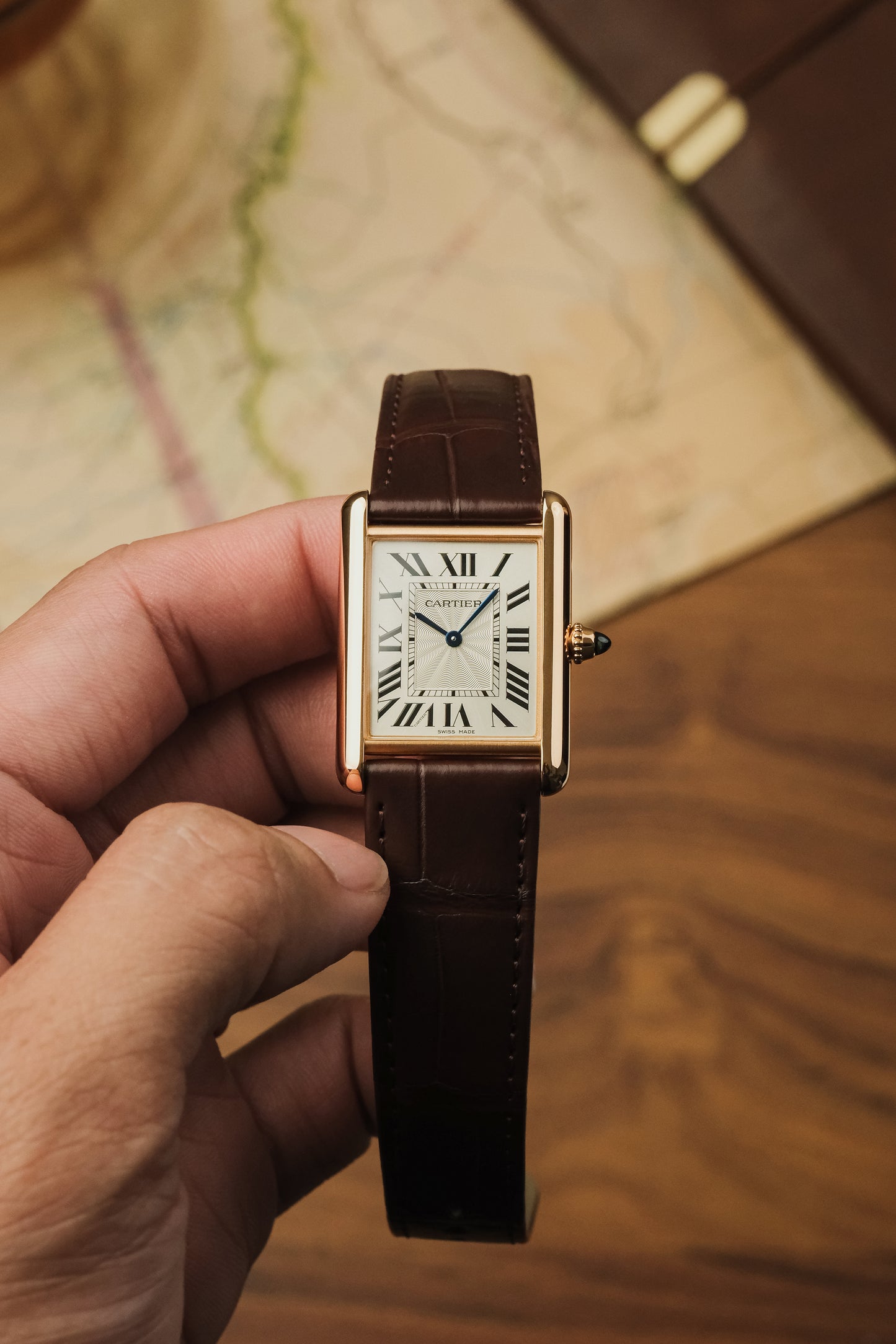 2024 Cartier Tank Louis 18K Gold (Box & Papers)