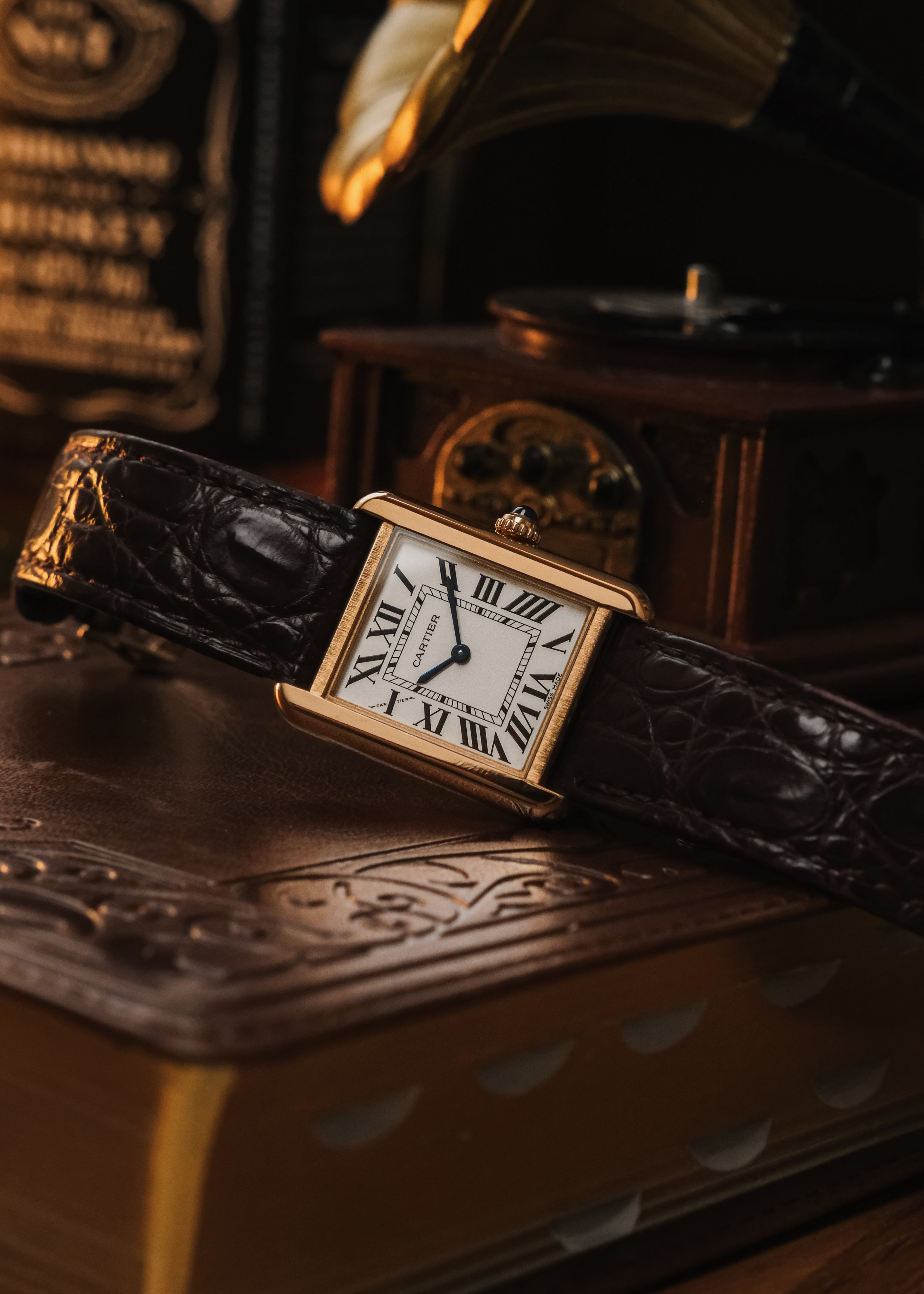 2019 Cartier Tank Solo 18K Gold (Box & Papers)