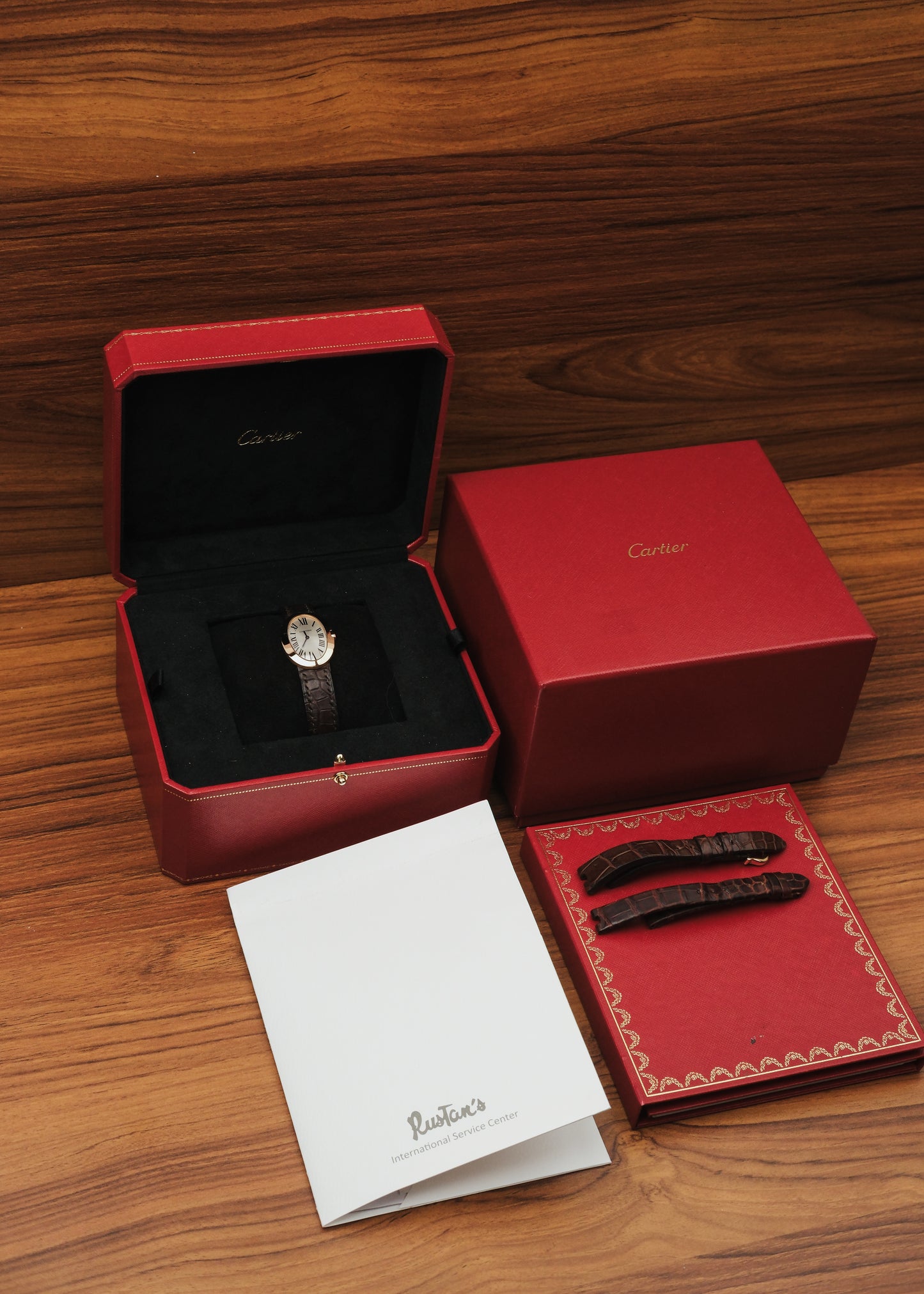 2010 Cartier Baignoire 18K Gold (Box & Papers)