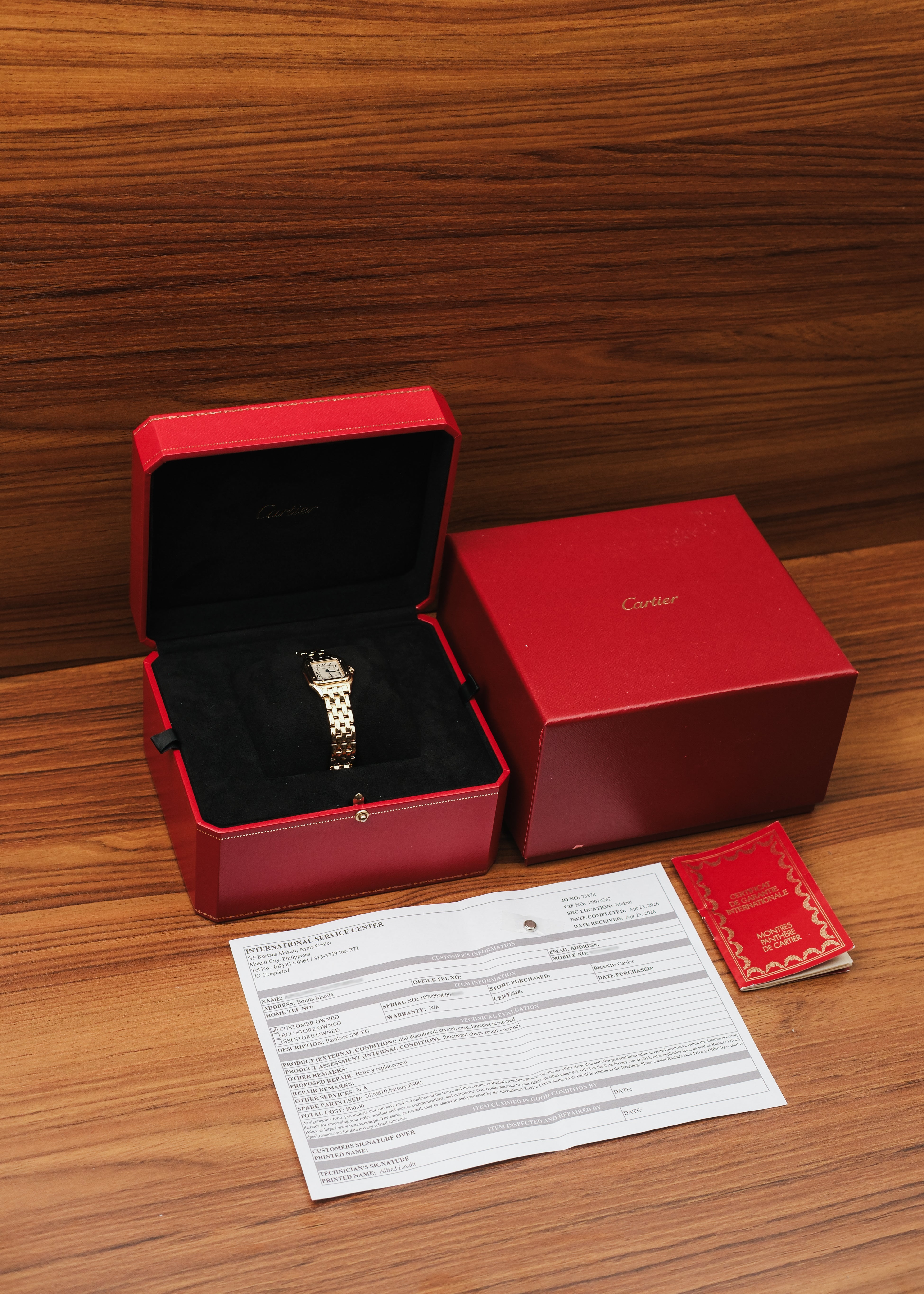 1990s Cartier Panthere 18K Gold