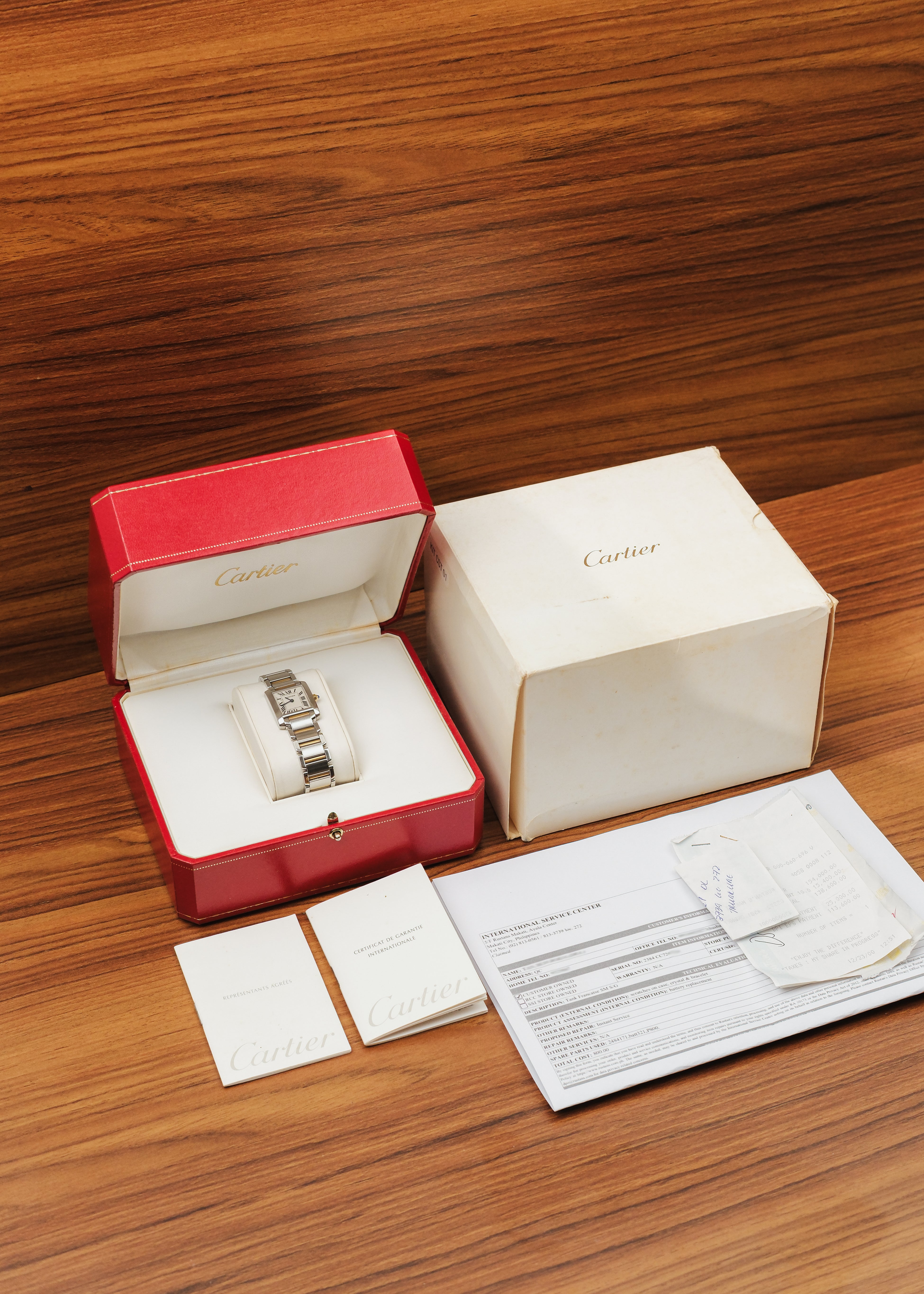 2000 Cartier Tank Francaise