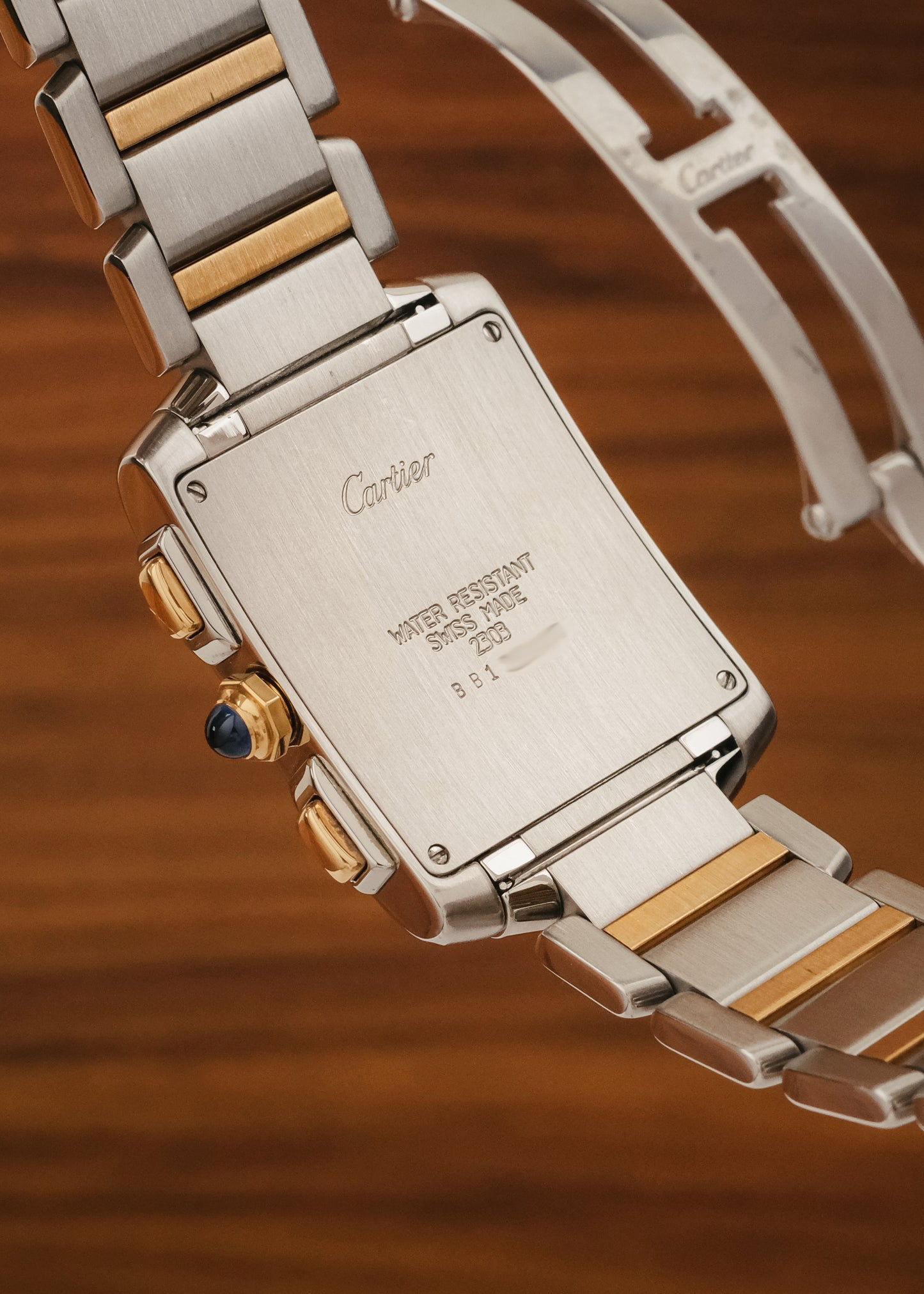 2023 Cartier Tank Francaise "Chronoflex" (Box & Papers)