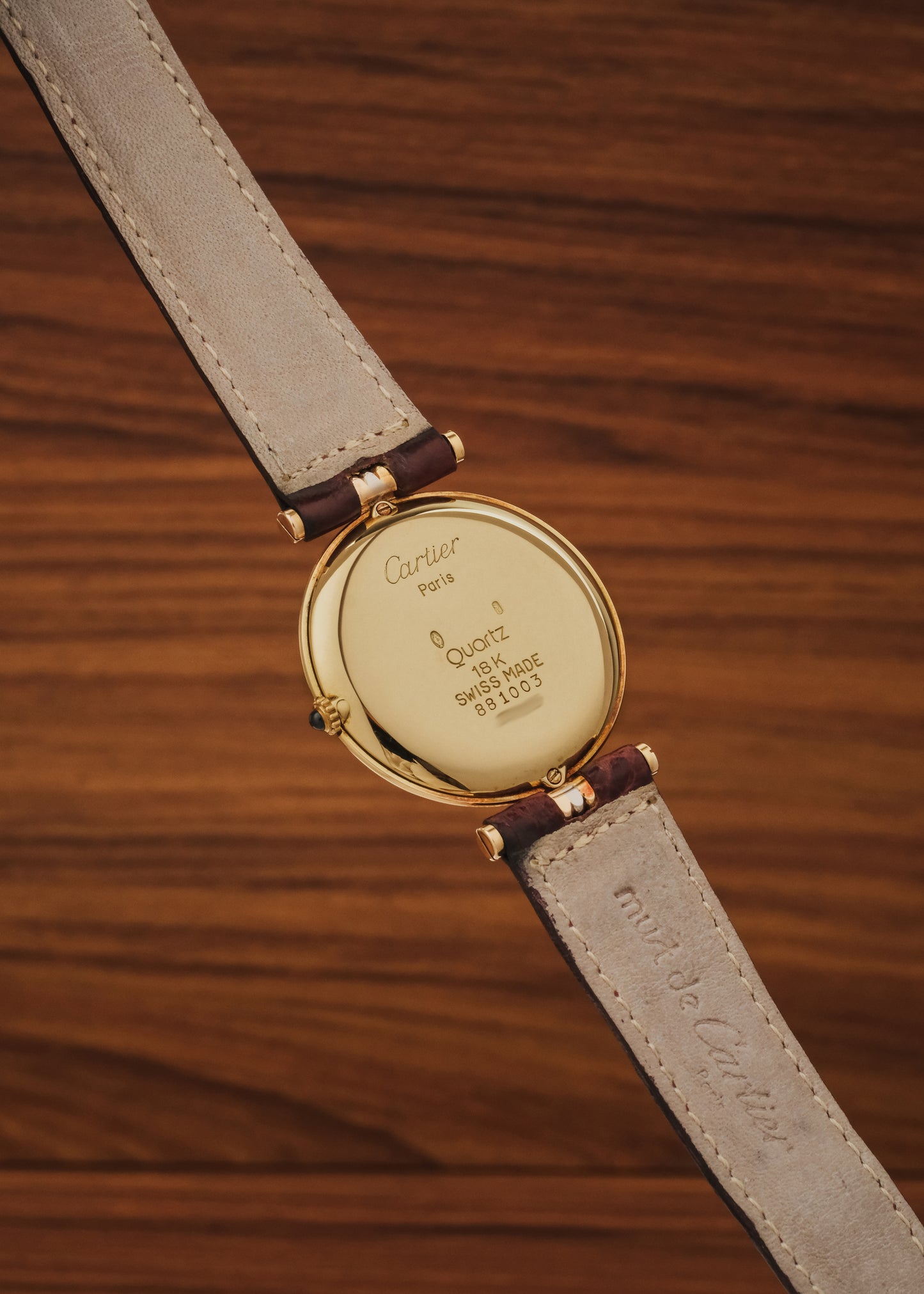 1990s Cartier Vendome Trinity 18K Gold (Box)