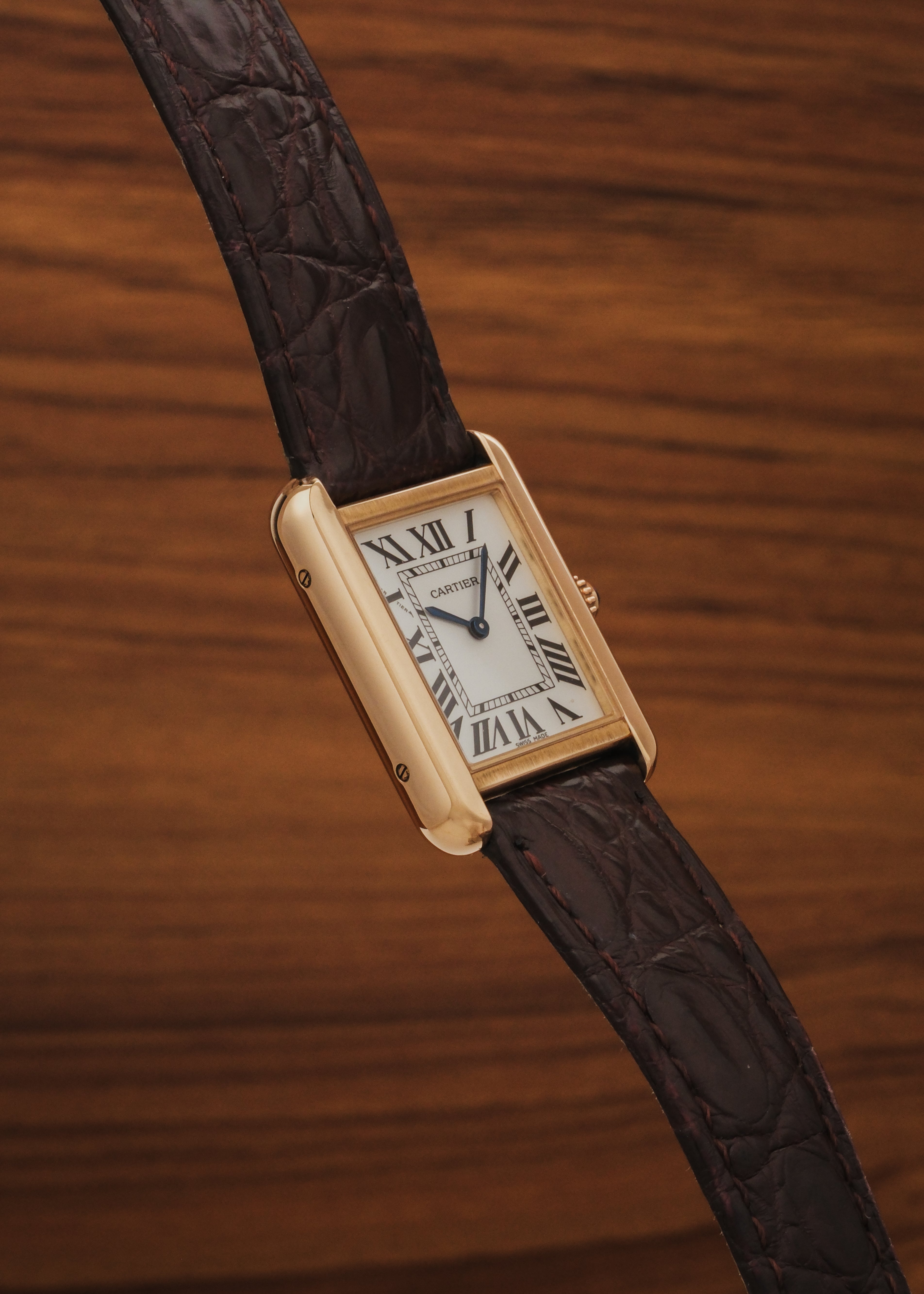 2019 Cartier Tank Solo 18K Gold (Box & Papers)