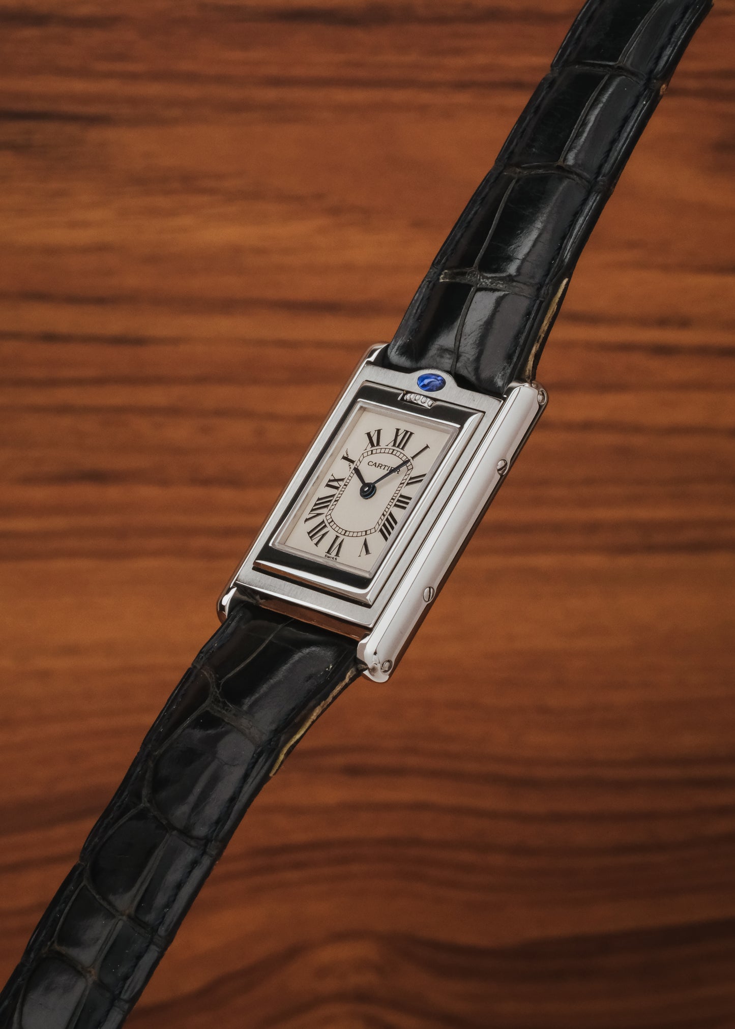 2000s Cartier Tank Basculante (Box & Papers)