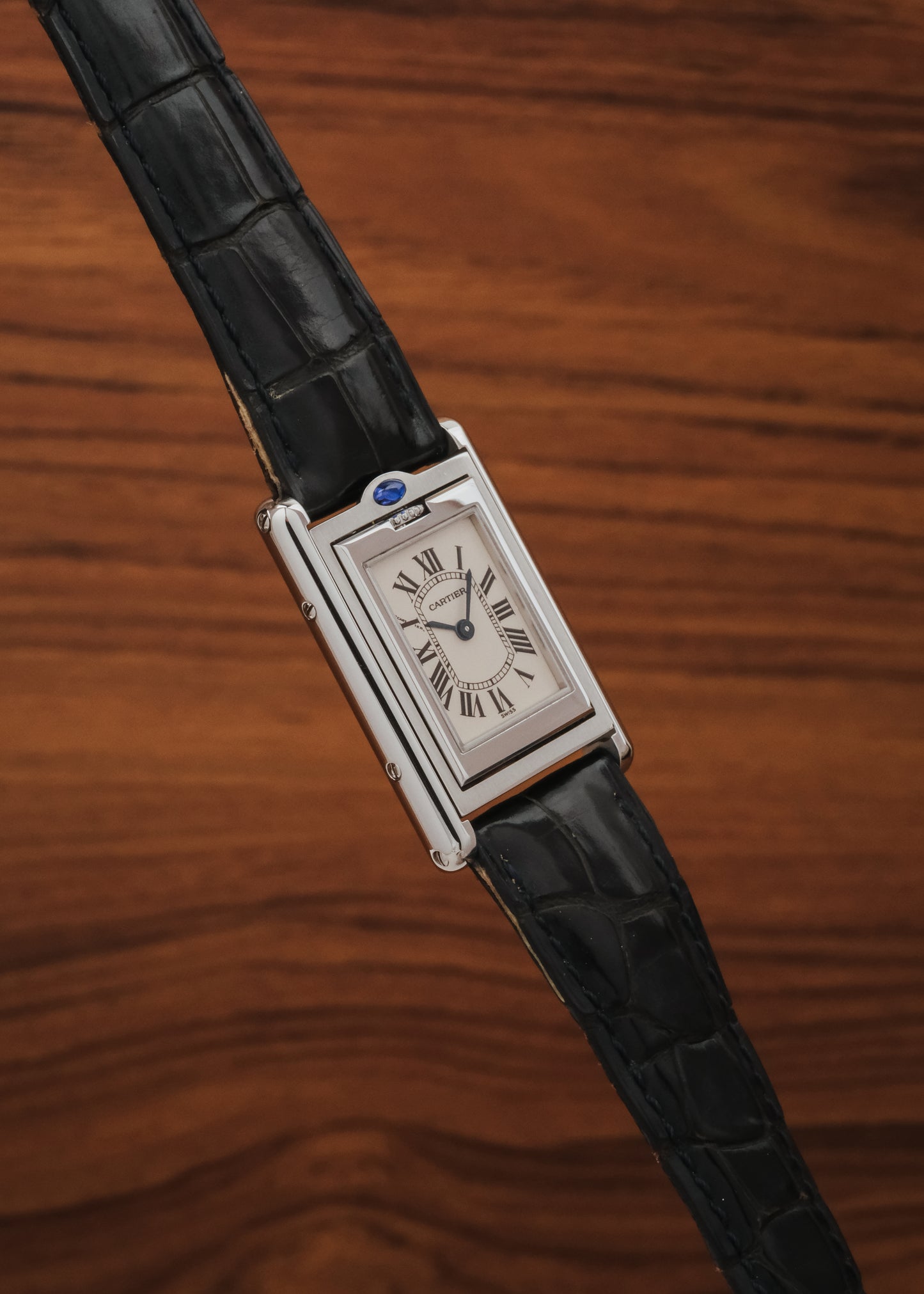 2000s Cartier Tank Basculante (Box & Papers)