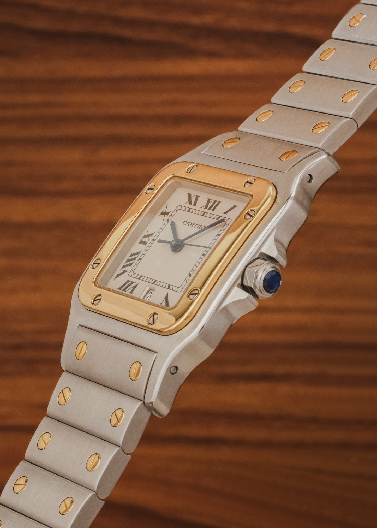 1990s Cartier Santos Galbee (Box)