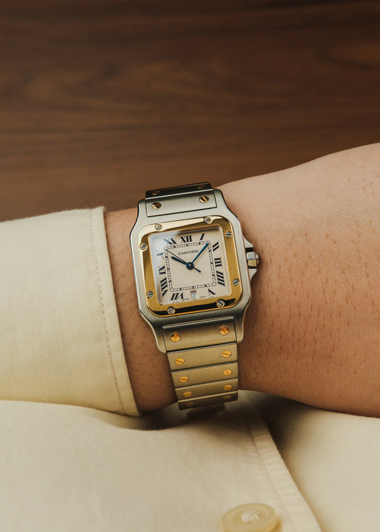 1990s Cartier Santos Galbee (Box)