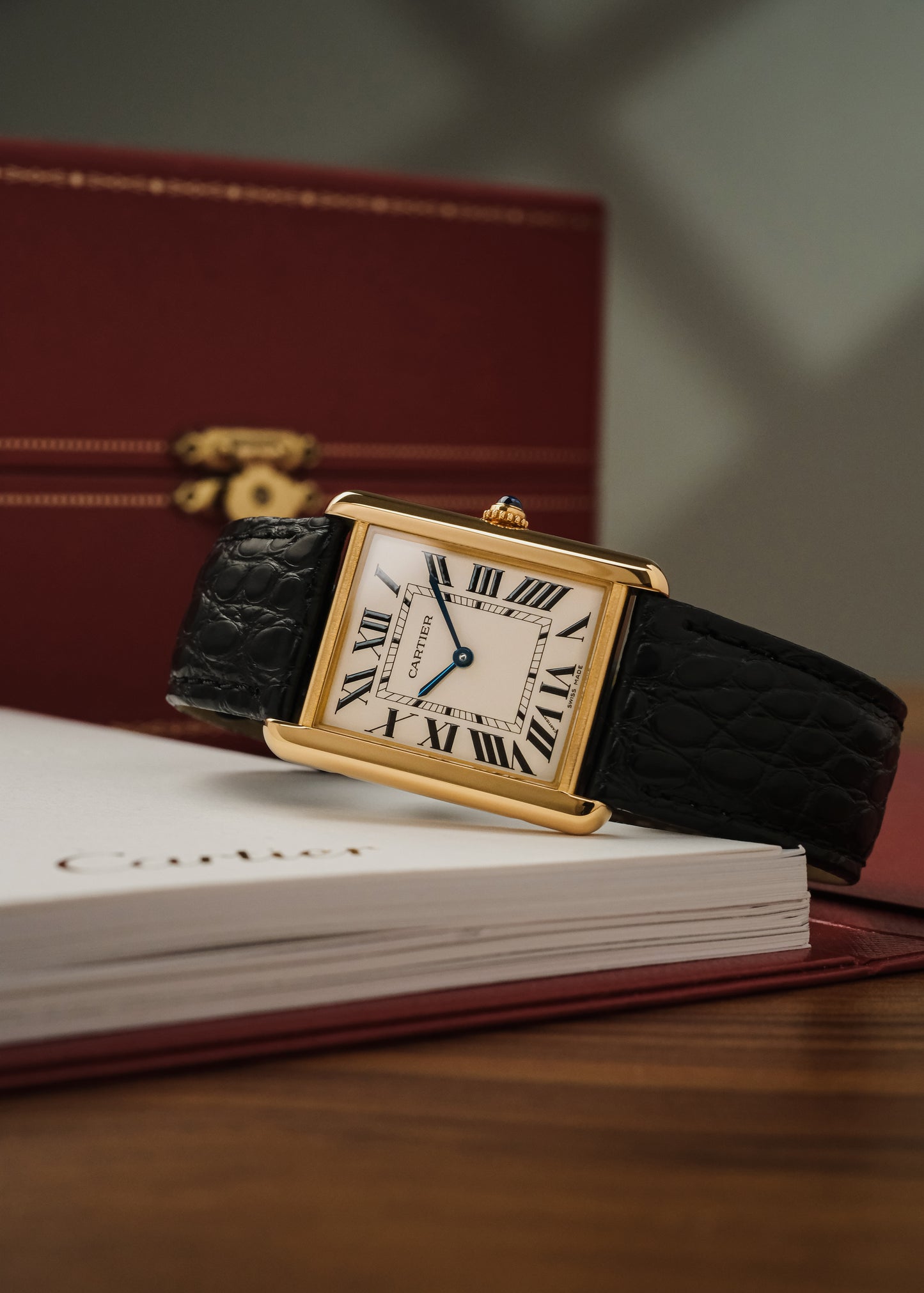 2016 Cartier Tank Solo 18K Gold (Box & Papers)
